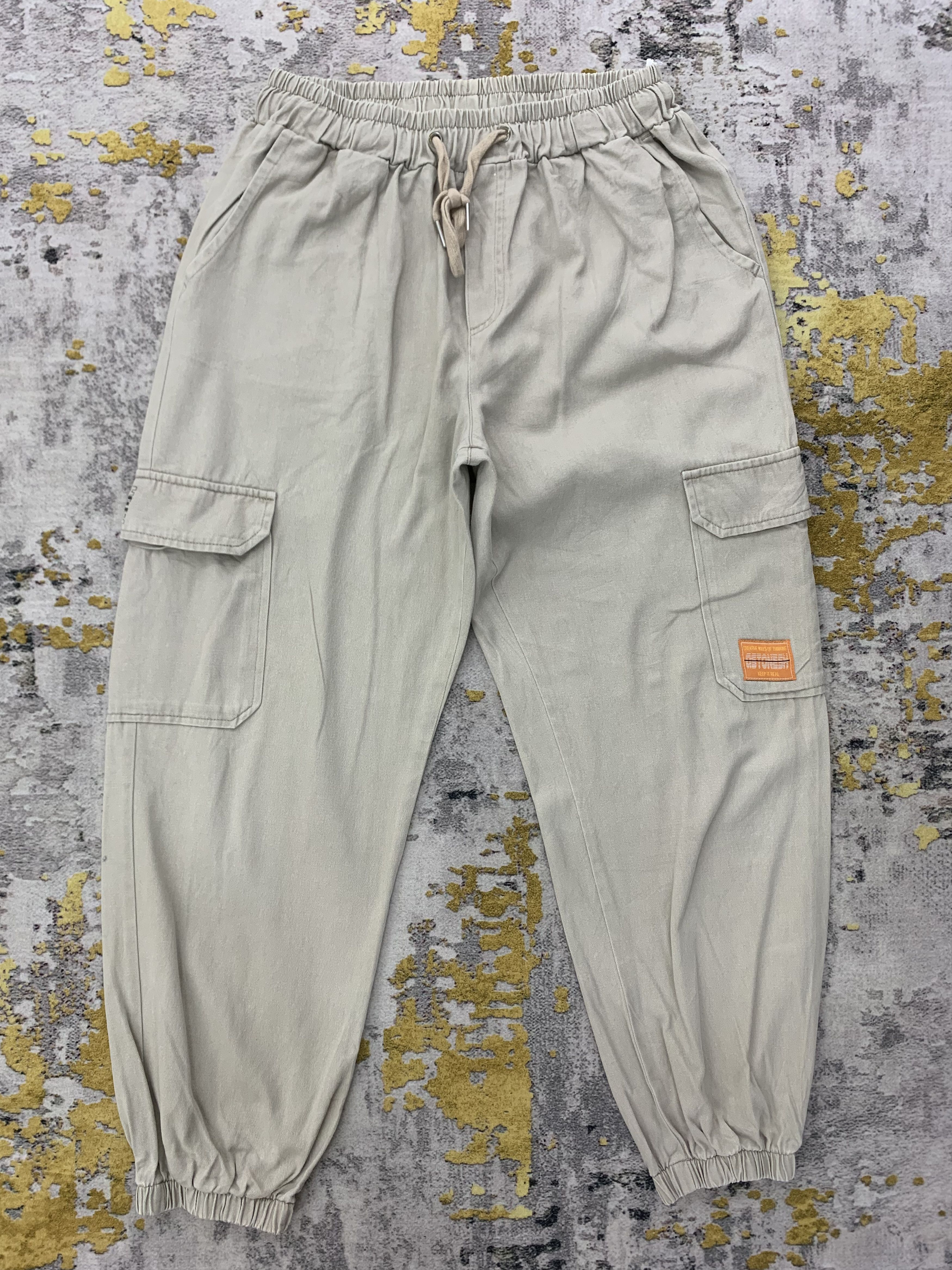 image of Vintage Cargo Pants Size 23 in White, Women's