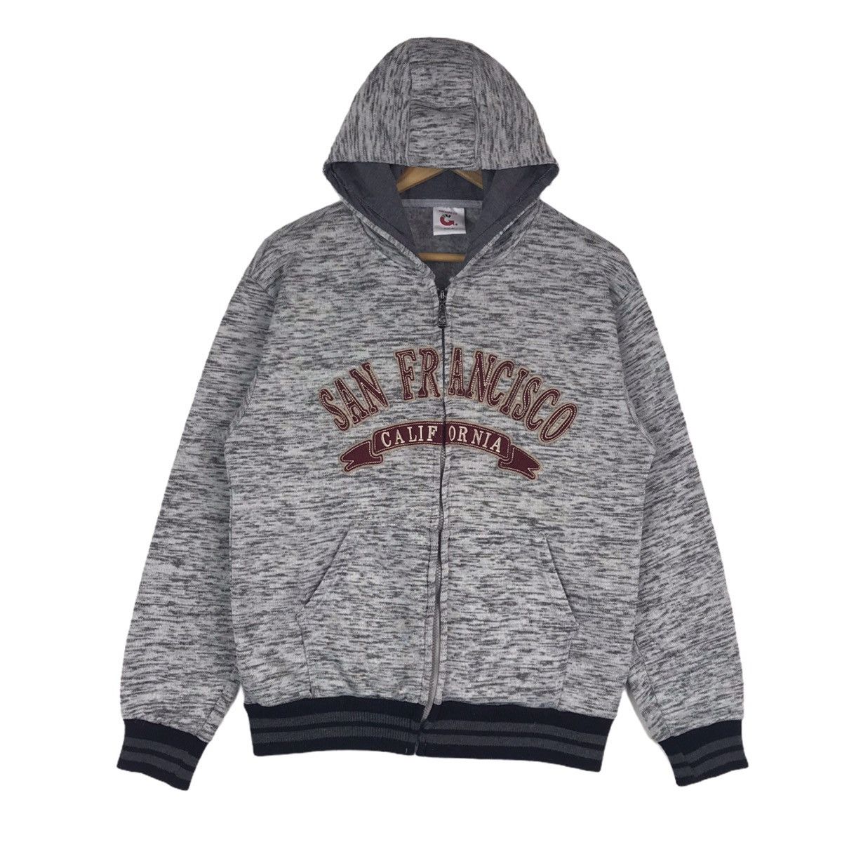 Vintage Vintage San Francisco California Zipper Hoodie Size US M / EU 48-50 / 2 - 1 Thumbnail