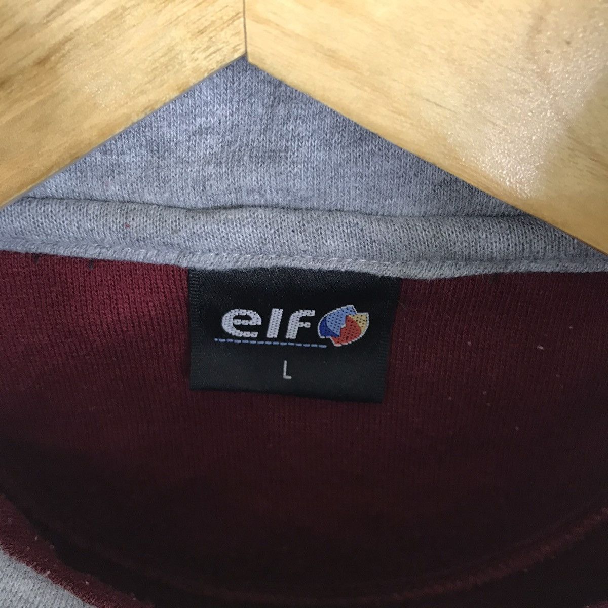 Vintage Vintage 90s Elf Motorsport Half Zipper Sweatshirt Size US L / EU 52-54 / 3 - 6 Thumbnail