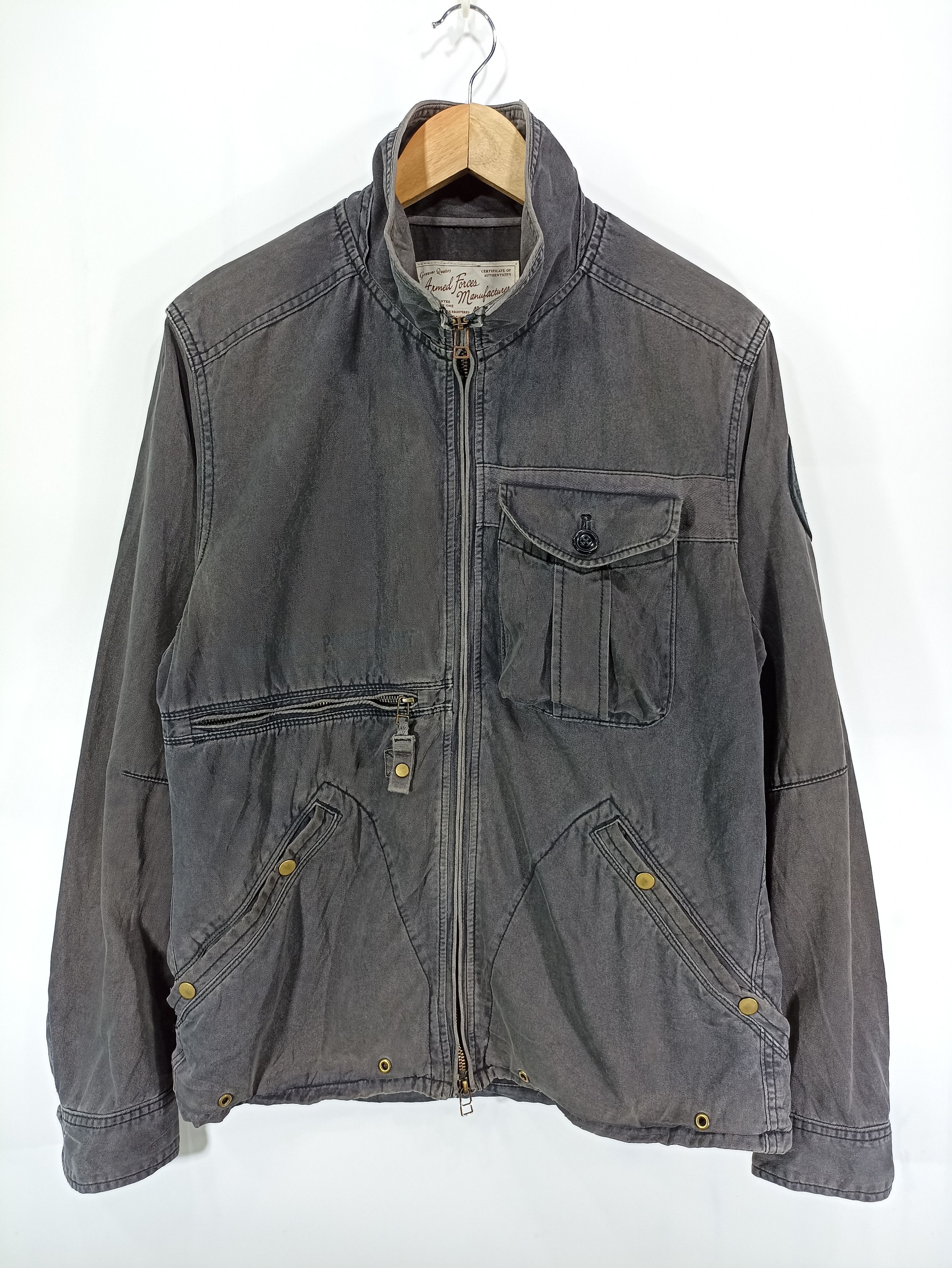 Avirex × Vintage Vintage Faded Avirex Utility Jacket Size US S / EU 44-46 / 1 - 1 Thumbnail