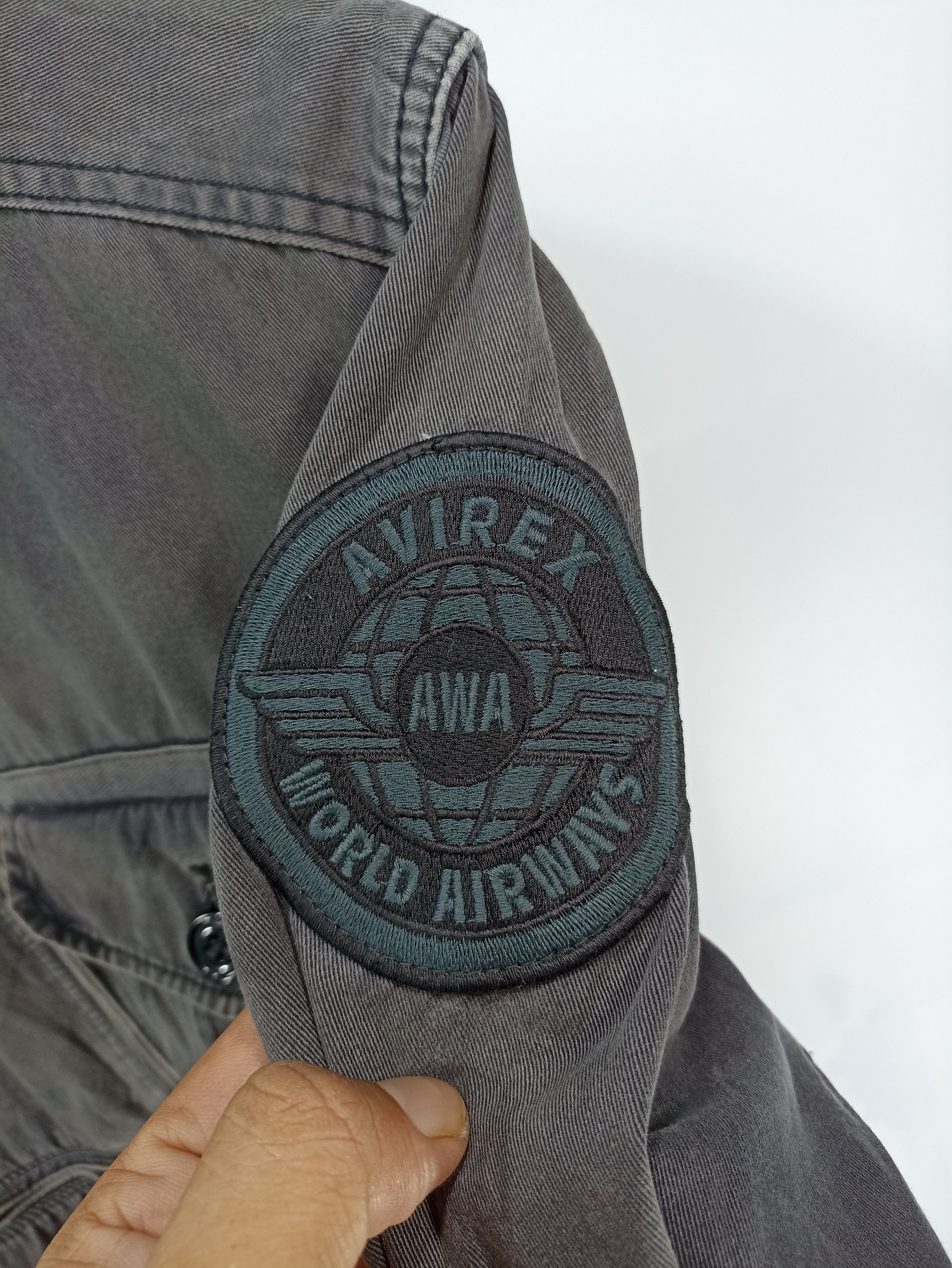 Avirex × Vintage Vintage Faded Avirex Utility Jacket Size US S / EU 44-46 / 1 - 4 Thumbnail