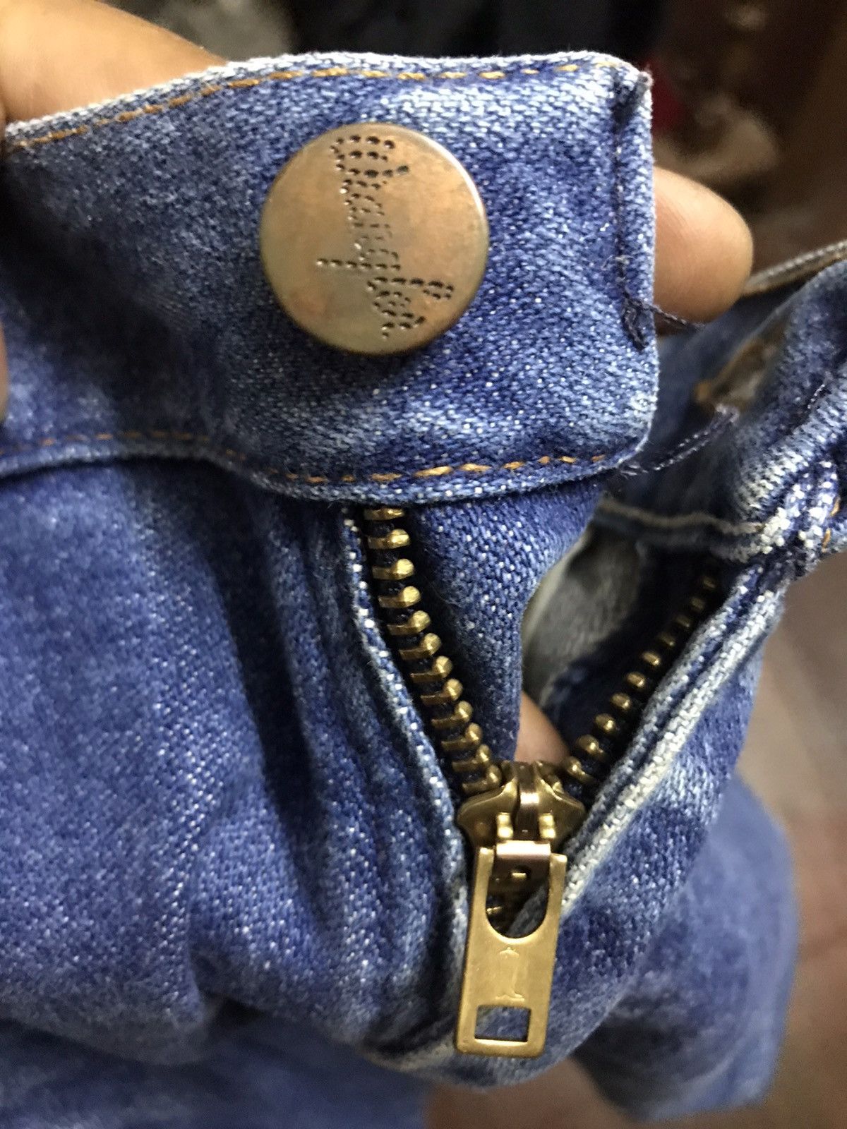 Vintage × Wrangler Vintage wrangler distressed denim Jeans Size US 30 / EU 46 - 7 Thumbnail