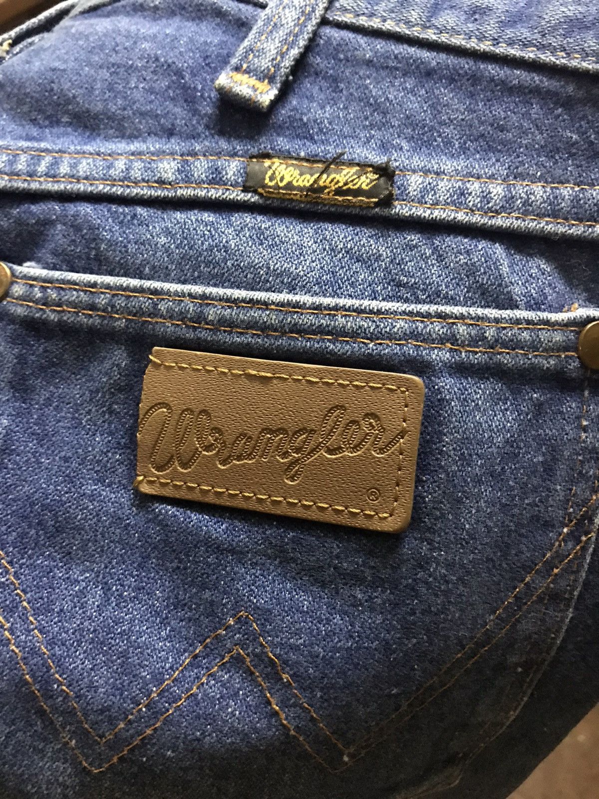 Vintage × Wrangler Vintage wrangler distressed denim Jeans Size US 30 / EU 46 - 4 Thumbnail