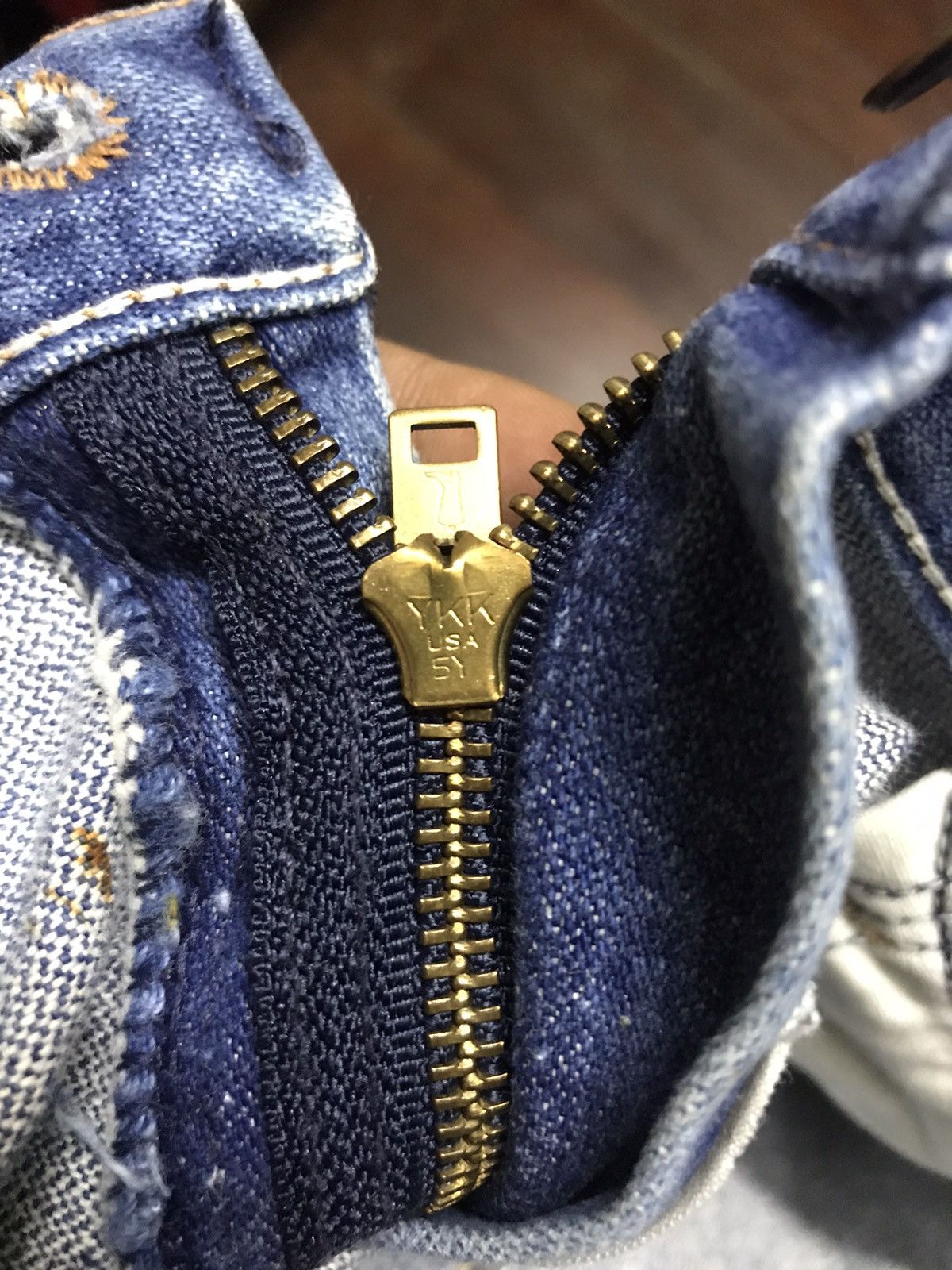 Vintage × Wrangler Vintage wrangler distressed denim Jeans Size US 30 / EU 46 - 6 Thumbnail