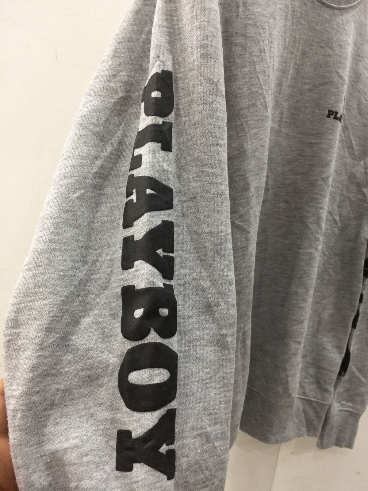 Playboy × Vintage 💥Final drope💥vintage Big Logo Sweatshirt by Playboy Size US S / EU 44-46 / 1 - 2 Thumbnail