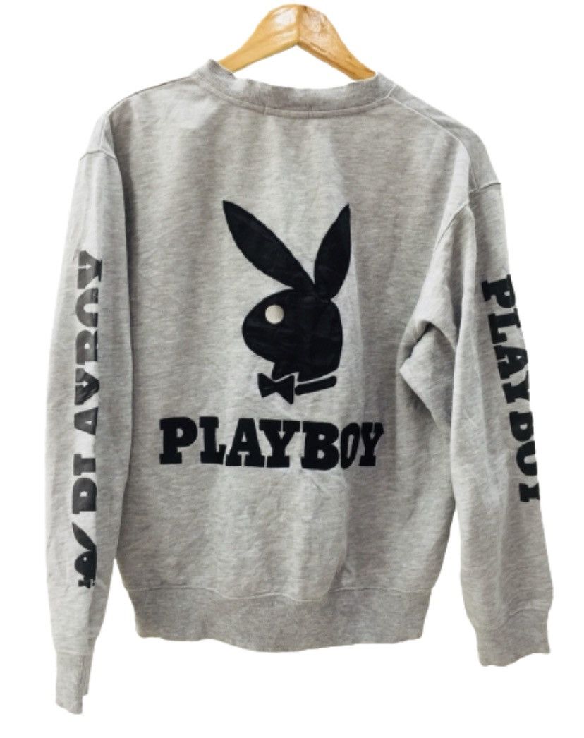 Playboy × Vintage 💥Final drope💥vintage Big Logo Sweatshirt by Playboy Size US S / EU 44-46 / 1 - 1 Thumbnail