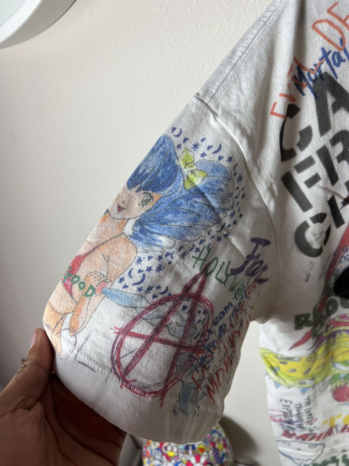 Saint Michael × Takashi Murakami Saint Michael Takashi Murakami Graffiti T-Shirt Size US XL / EU 56 / 4 - 7 Thumbnail