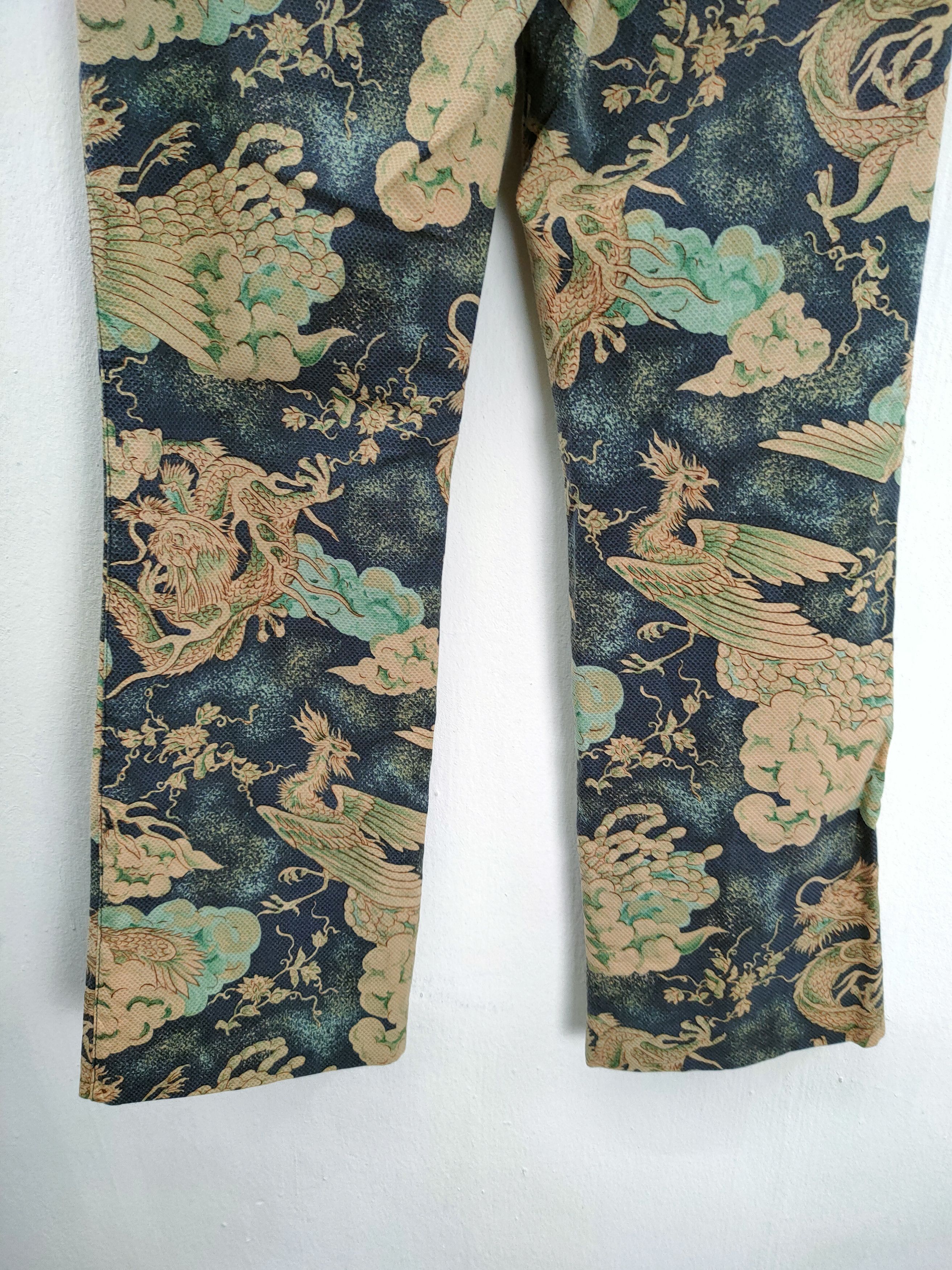 Japanese Brand 🔥DL Batsu Club Dragon yakuza Blue Denim pants #A134 Size US 28 / EU 44 - 10 Thumbnail