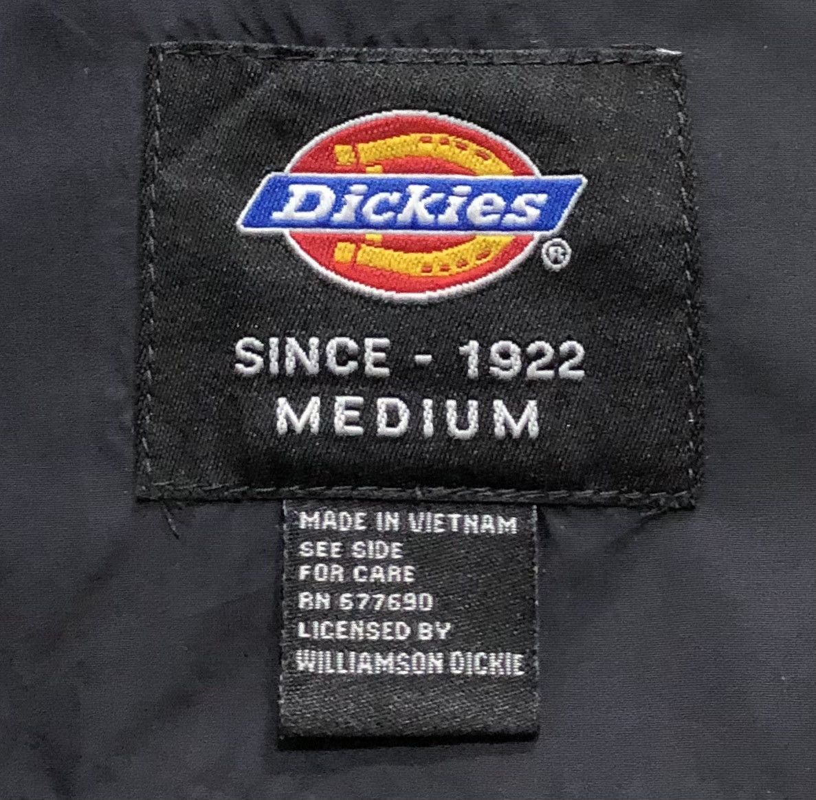 Dickies Dickies Black Puffer Jacket with Embroidery Logo Size US M / EU 48-50 / 2 - 14 Thumbnail