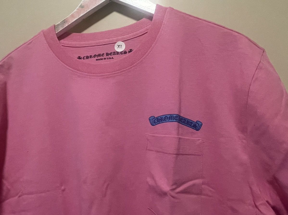 Chrome Hearts Chrome hearts that group SS crew tee pink xl Size US XL / EU 56 / 4 - 2 Thumbnail