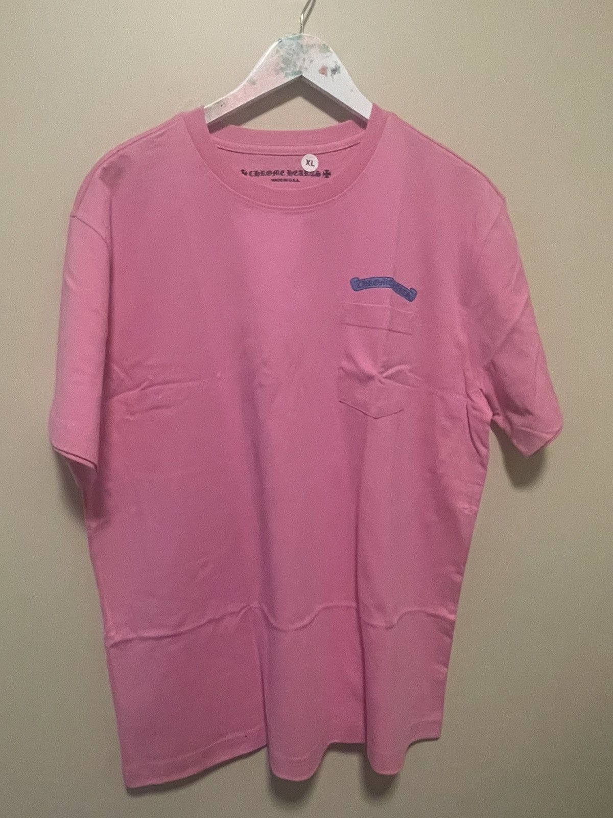 Chrome Hearts Chrome hearts that group SS crew tee pink xl Size US XL / EU 56 / 4 - 1 Thumbnail