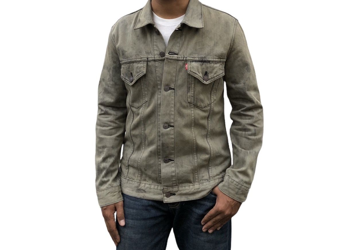 Levi's Vintage Clothing 🔥Vtg Levis Denim Trucker Acid Wash Grey 70599 Denim Jacket Size US M / EU 48-50 / 2 - 2 Thumbnail