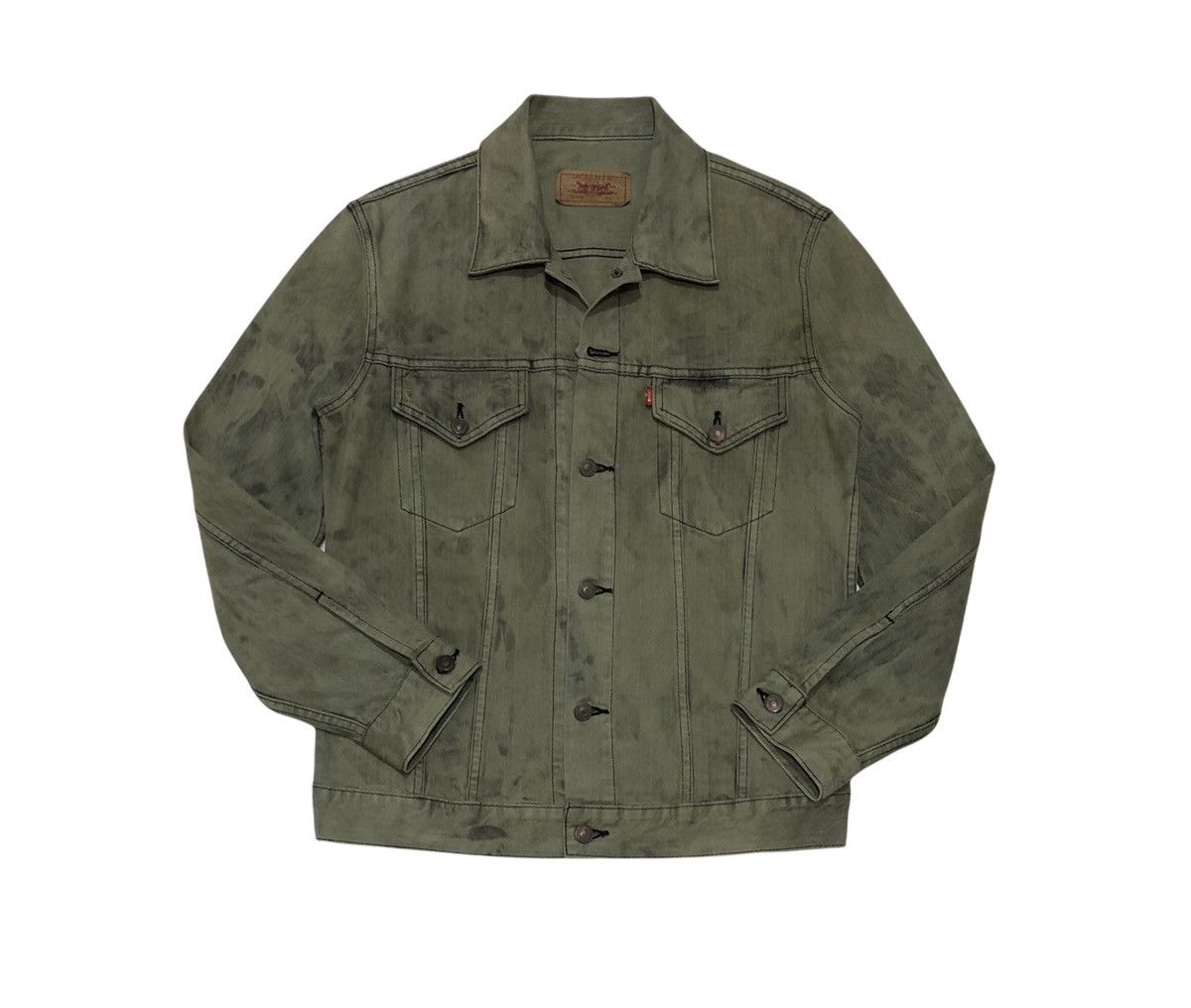 Levi's Vintage Clothing 🔥Vtg Levis Denim Trucker Acid Wash Grey 70599 Denim Jacket Size US M / EU 48-50 / 2 - 7 Thumbnail