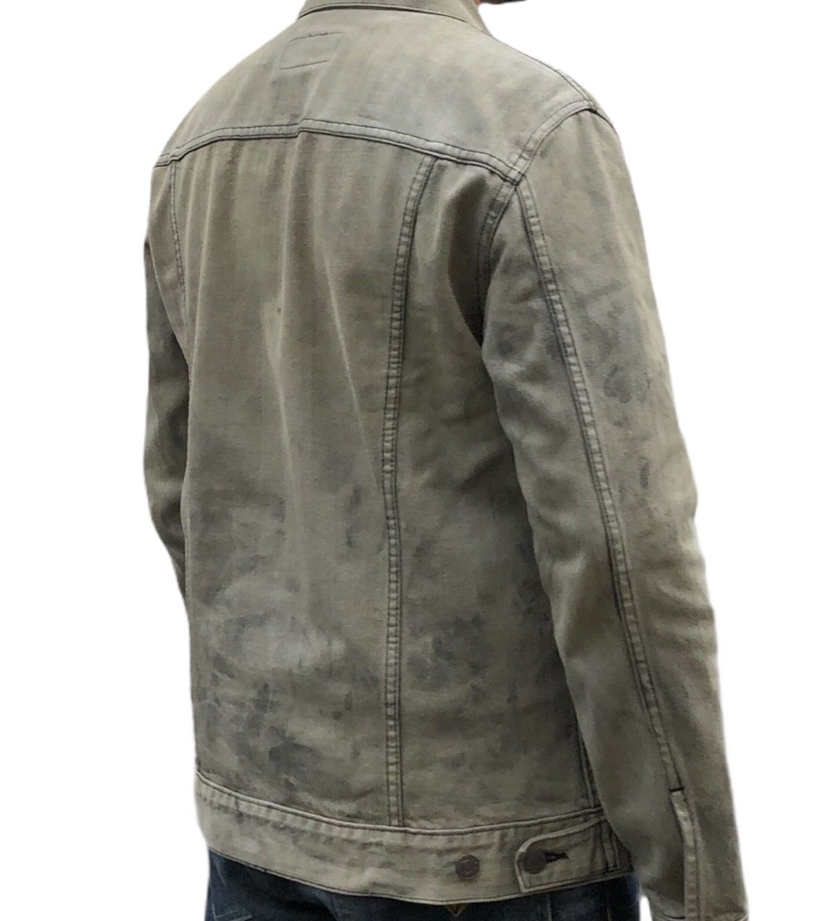 Levi's Vintage Clothing 🔥Vtg Levis Denim Trucker Acid Wash Grey 70599 Denim Jacket Size US M / EU 48-50 / 2 - 6 Thumbnail