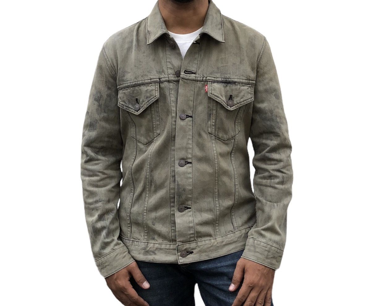 Levi's Vintage Clothing 🔥Vtg Levis Denim Trucker Acid Wash Grey 70599 Denim Jacket Size US M / EU 48-50 / 2 - 3 Thumbnail