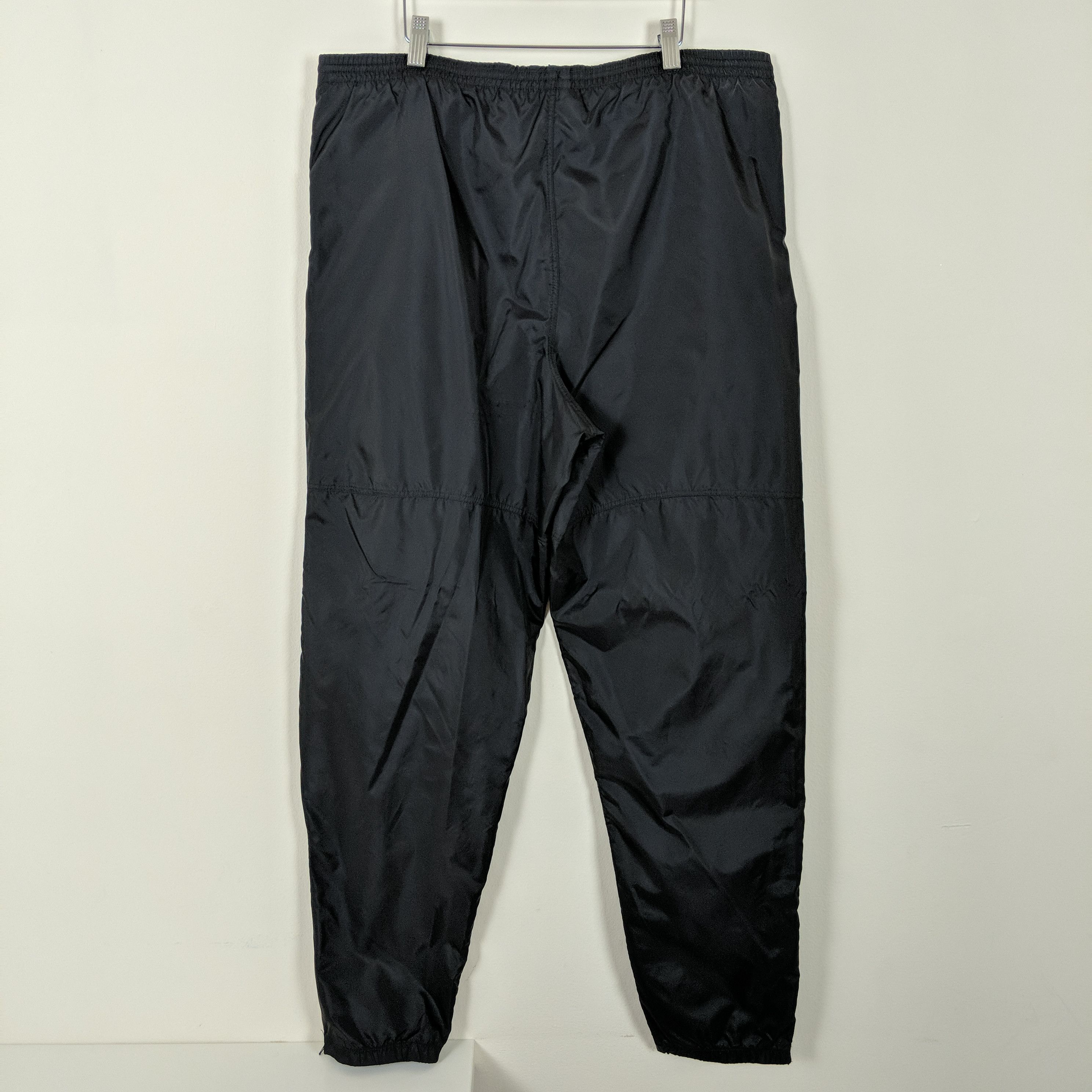 Nike Vintage 90s Nike Black Tonal Track Pants Size US 34 / EU 50 - 3 Thumbnail