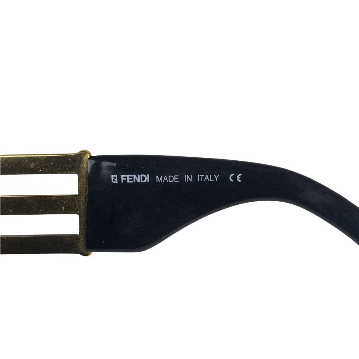 Fendi Fendi Vintage Gold Frame Sunglasses Size ONE SIZE - 6 Thumbnail
