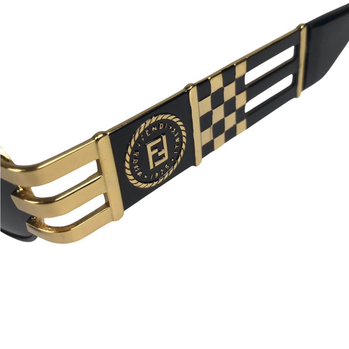Fendi Fendi Vintage Gold Frame Sunglasses Size ONE SIZE - 5 Thumbnail