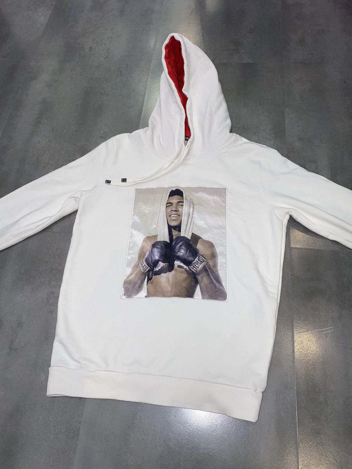 Dolce & Gabbana Dolce & Gabbana X Muhammad Ali Printed White Hoodie Size US S / EU 44-46 / 1 - 9 Thumbnail