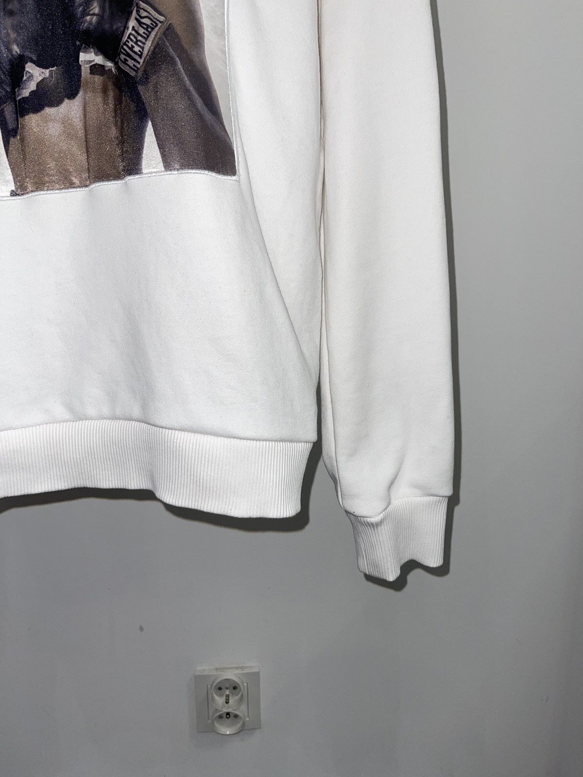 Dolce & Gabbana Dolce & Gabbana X Muhammad Ali Printed White Hoodie Size US S / EU 44-46 / 1 - 3 Thumbnail