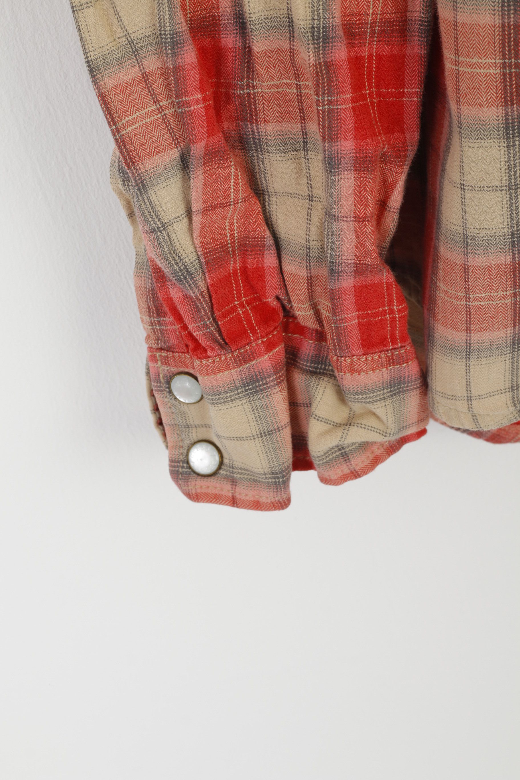 Guess Guess Los Angeles Men M Casual Shirt Red Check 8213 Size US M / EU 48-50 / 2 - 3 Thumbnail