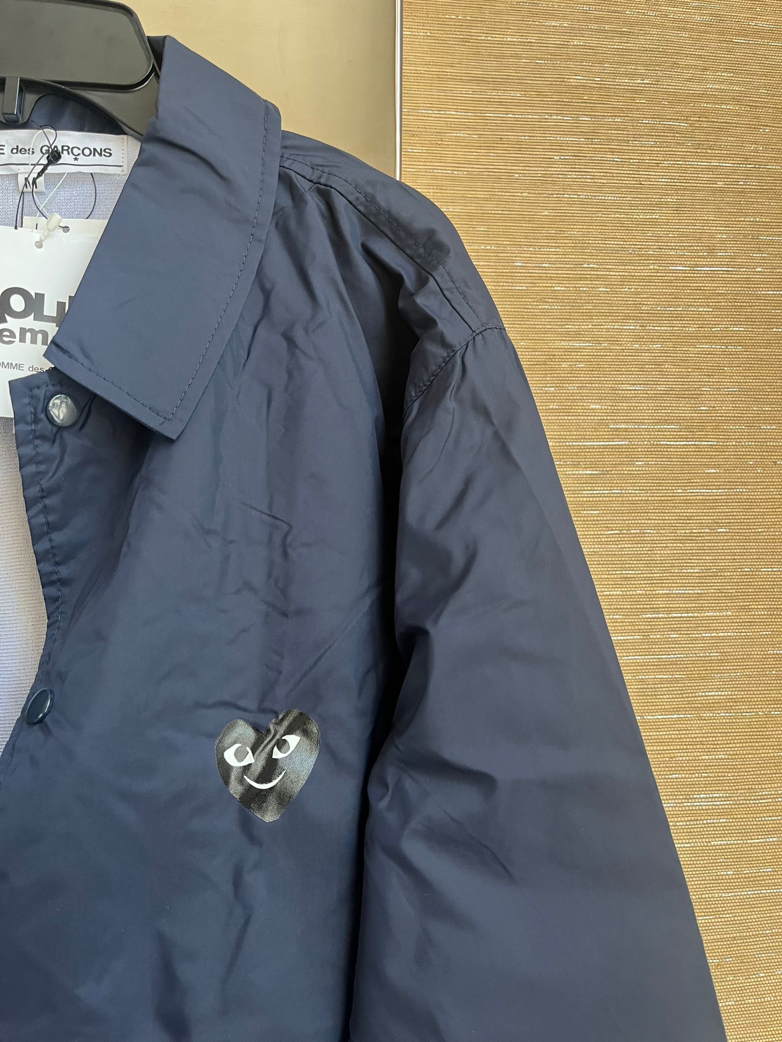 Comme des Garcons CDG Holiday Special Emoji Jacket in Dark Navy Size US M / EU 48-50 / 2 - 14 Thumbnail