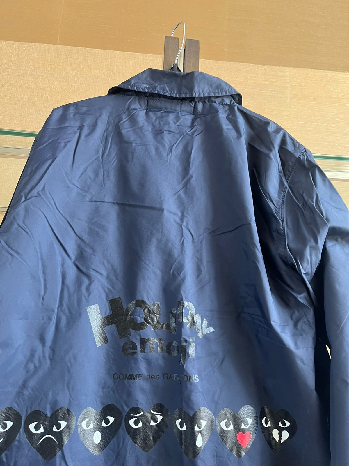 Comme des Garcons CDG Holiday Special Emoji Jacket in Dark Navy Size US M / EU 48-50 / 2 - 9 Thumbnail