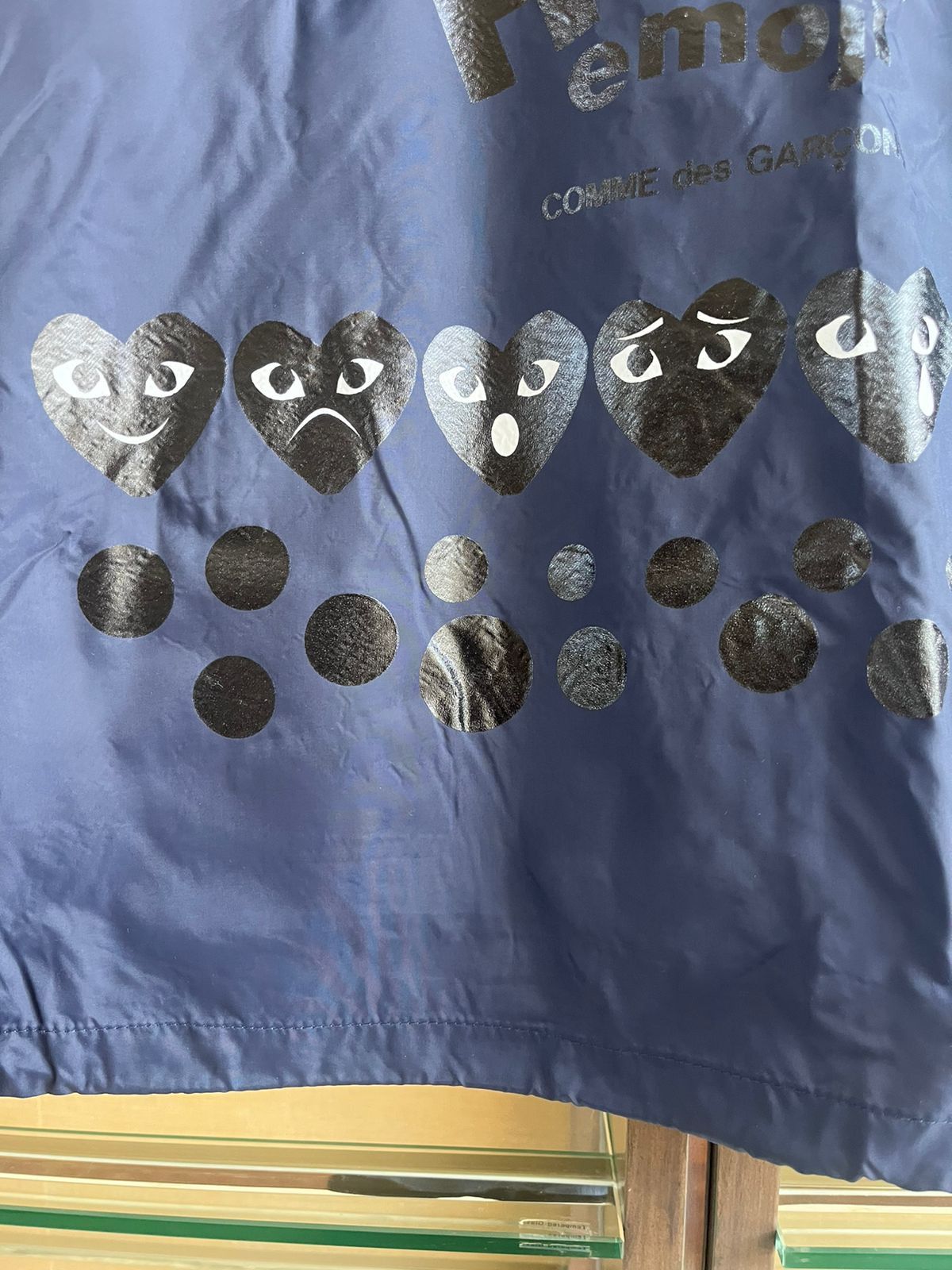 Comme des Garcons CDG Holiday Special Emoji Jacket in Dark Navy Size US M / EU 48-50 / 2 - 7 Thumbnail