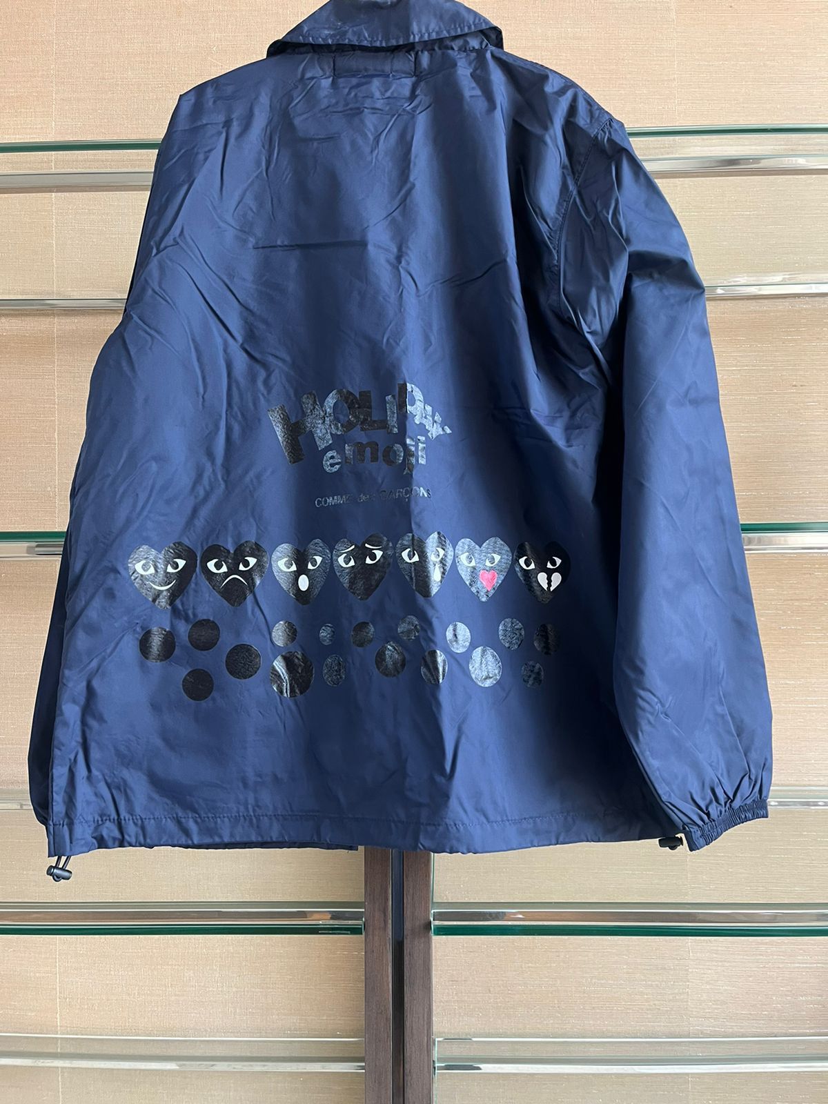 Comme des Garcons CDG Holiday Special Emoji Jacket in Dark Navy Size US M / EU 48-50 / 2 - 1 Thumbnail