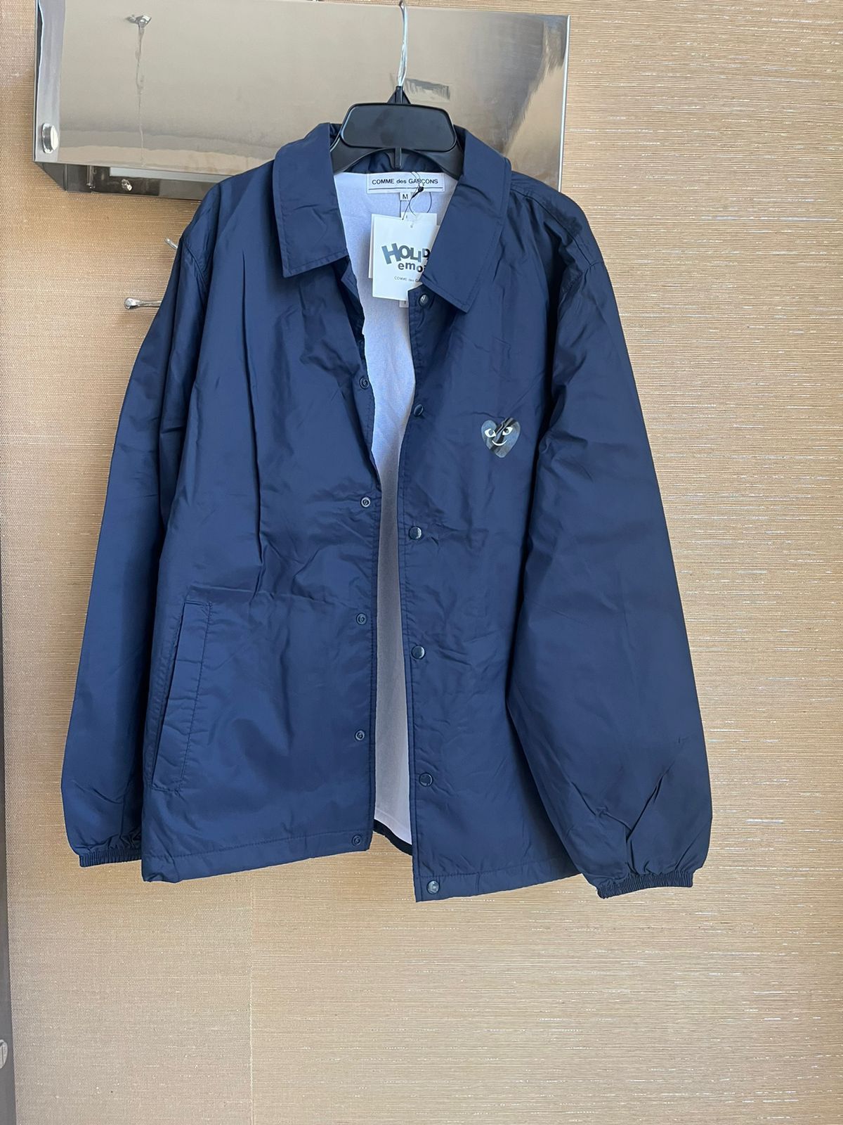 Comme des Garcons CDG Holiday Special Emoji Jacket in Dark Navy Size US M / EU 48-50 / 2 - 10 Thumbnail