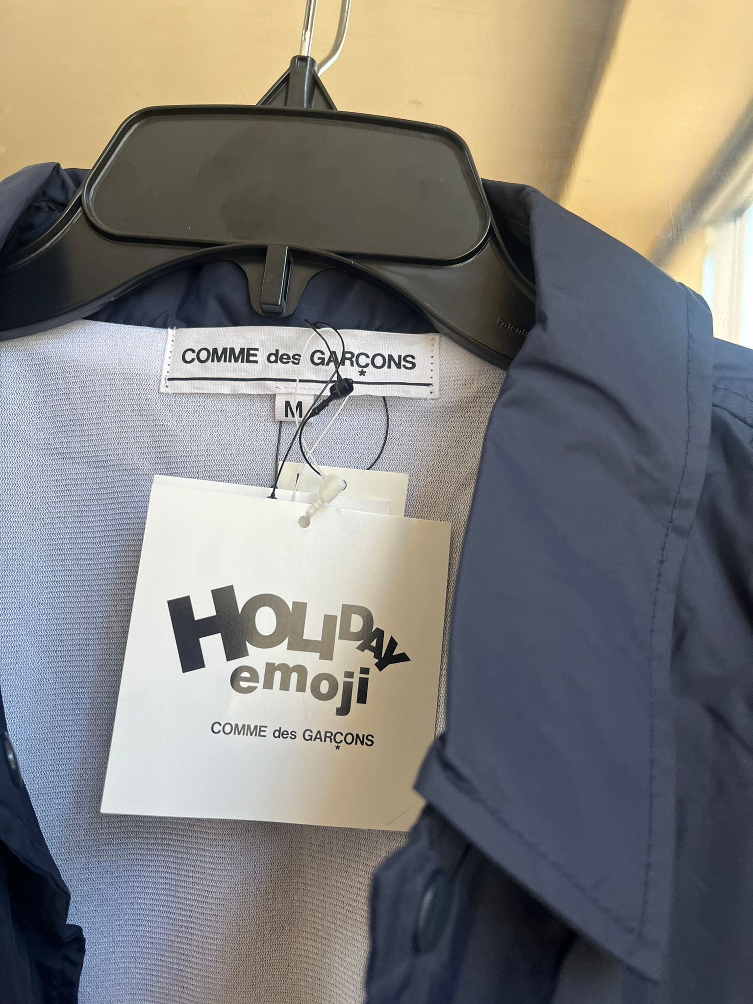 Comme des Garcons CDG Holiday Special Emoji Jacket in Dark Navy Size US M / EU 48-50 / 2 - 15 Thumbnail