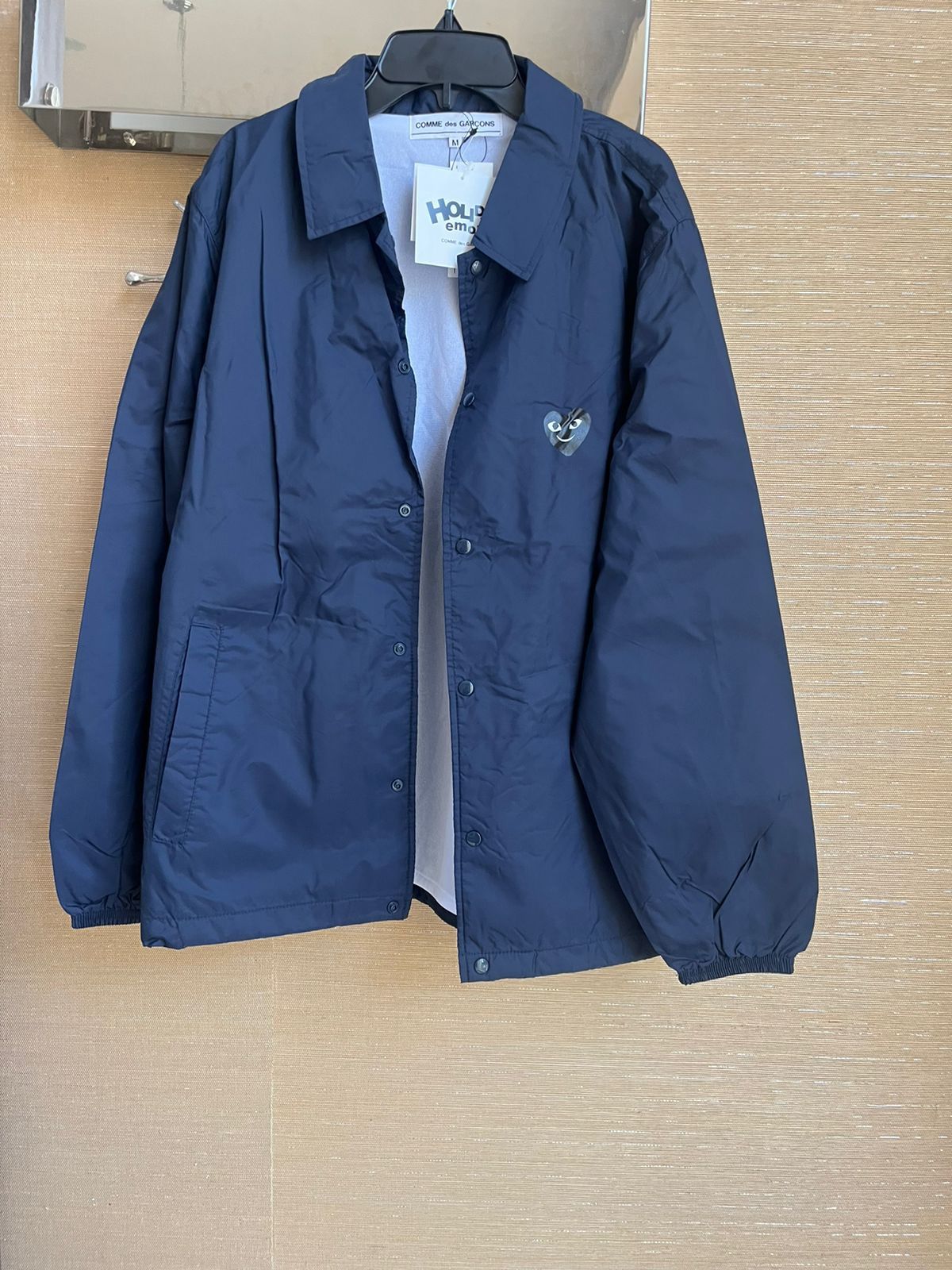 Comme des Garcons CDG Holiday Special Emoji Jacket in Dark Navy Size US M / EU 48-50 / 2 - 13 Thumbnail
