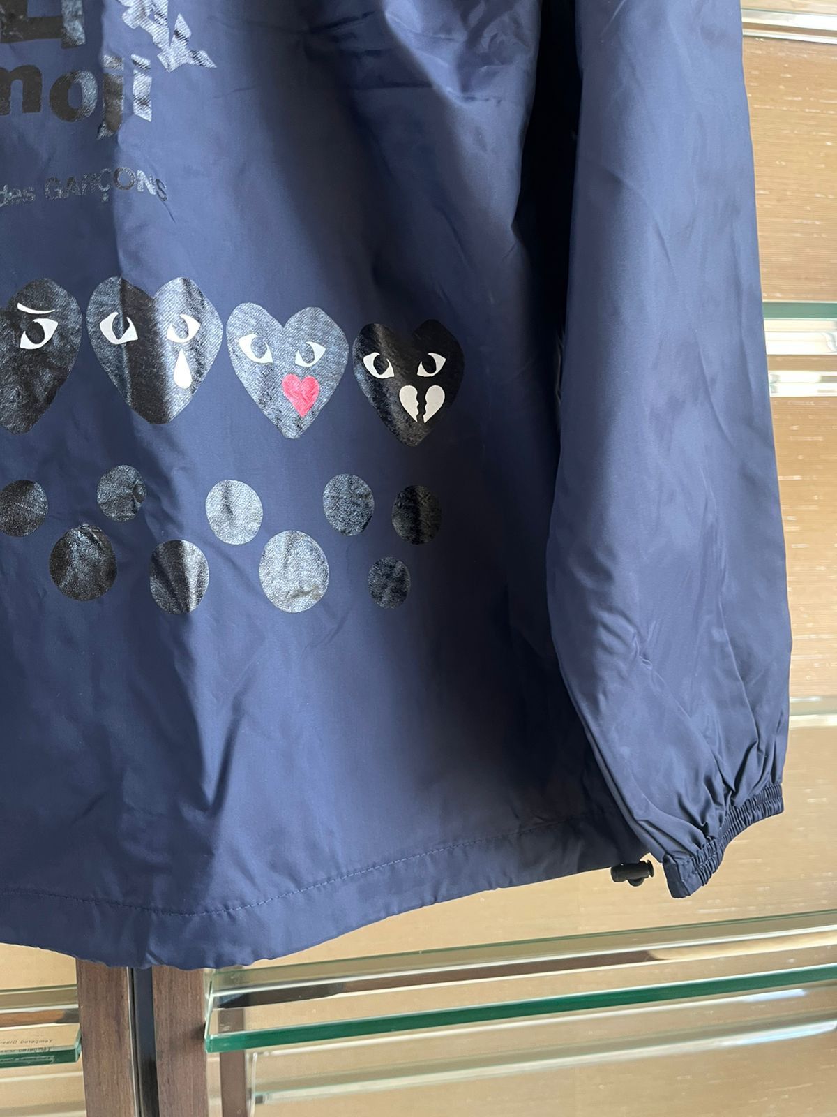 Comme des Garcons CDG Holiday Special Emoji Jacket in Dark Navy Size US M / EU 48-50 / 2 - 5 Thumbnail