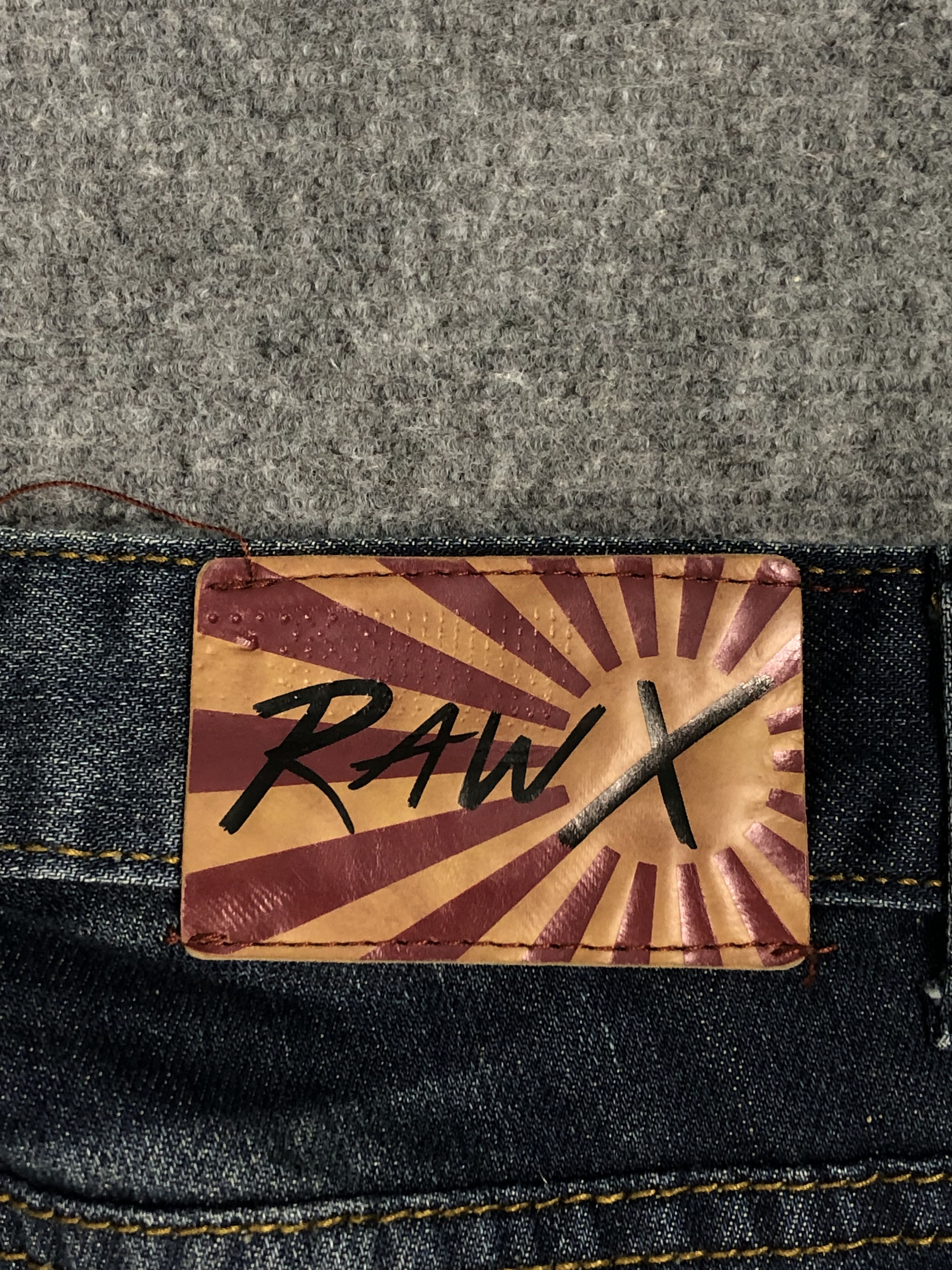 Japanese Brand Vintage Japanese Brand Raw X Denim DP0122 Size US 31 - 5 Thumbnail