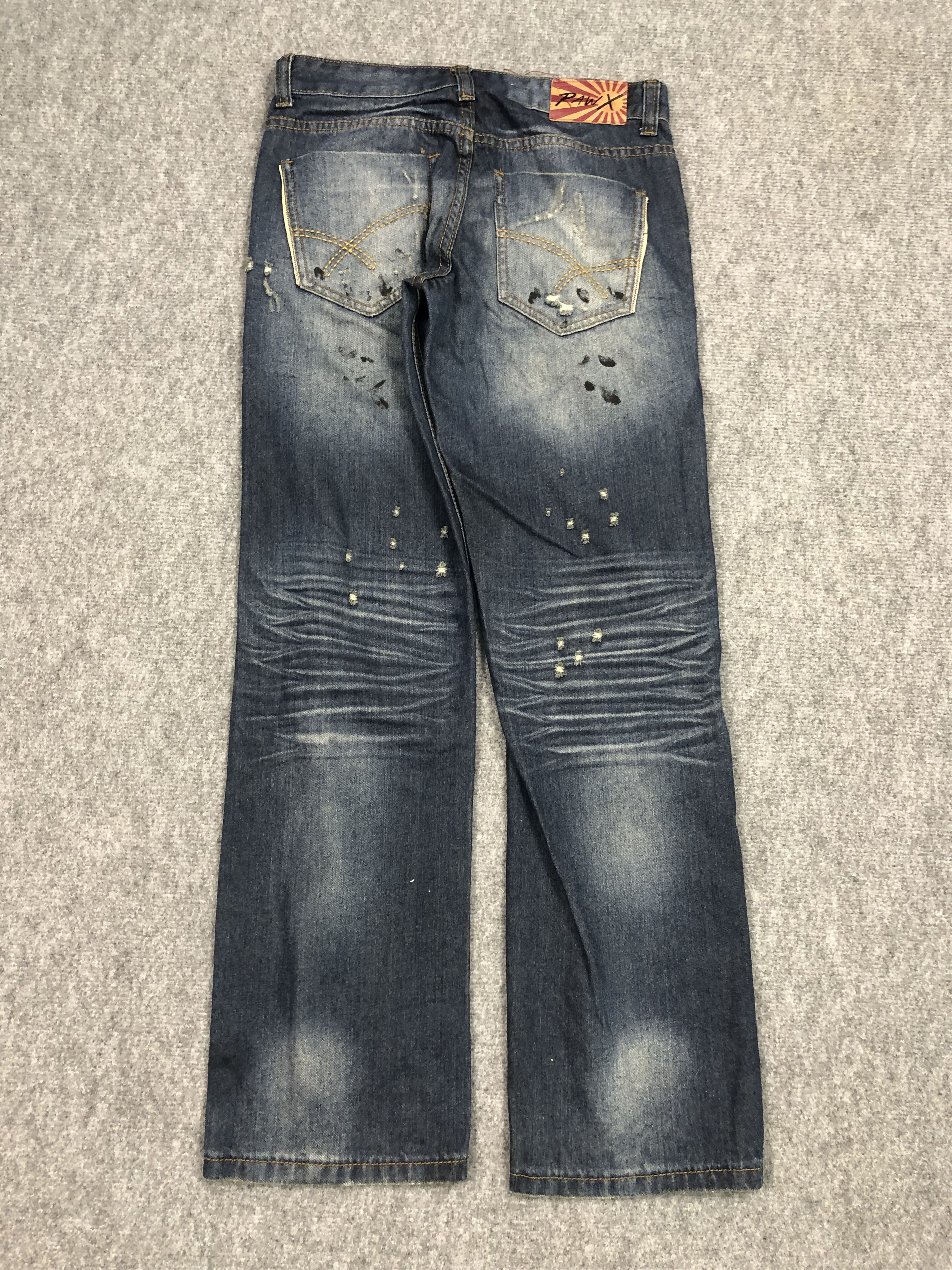 Japanese Brand Vintage Japanese Brand Raw X Denim DP0122 Size US 31 - 3 Thumbnail