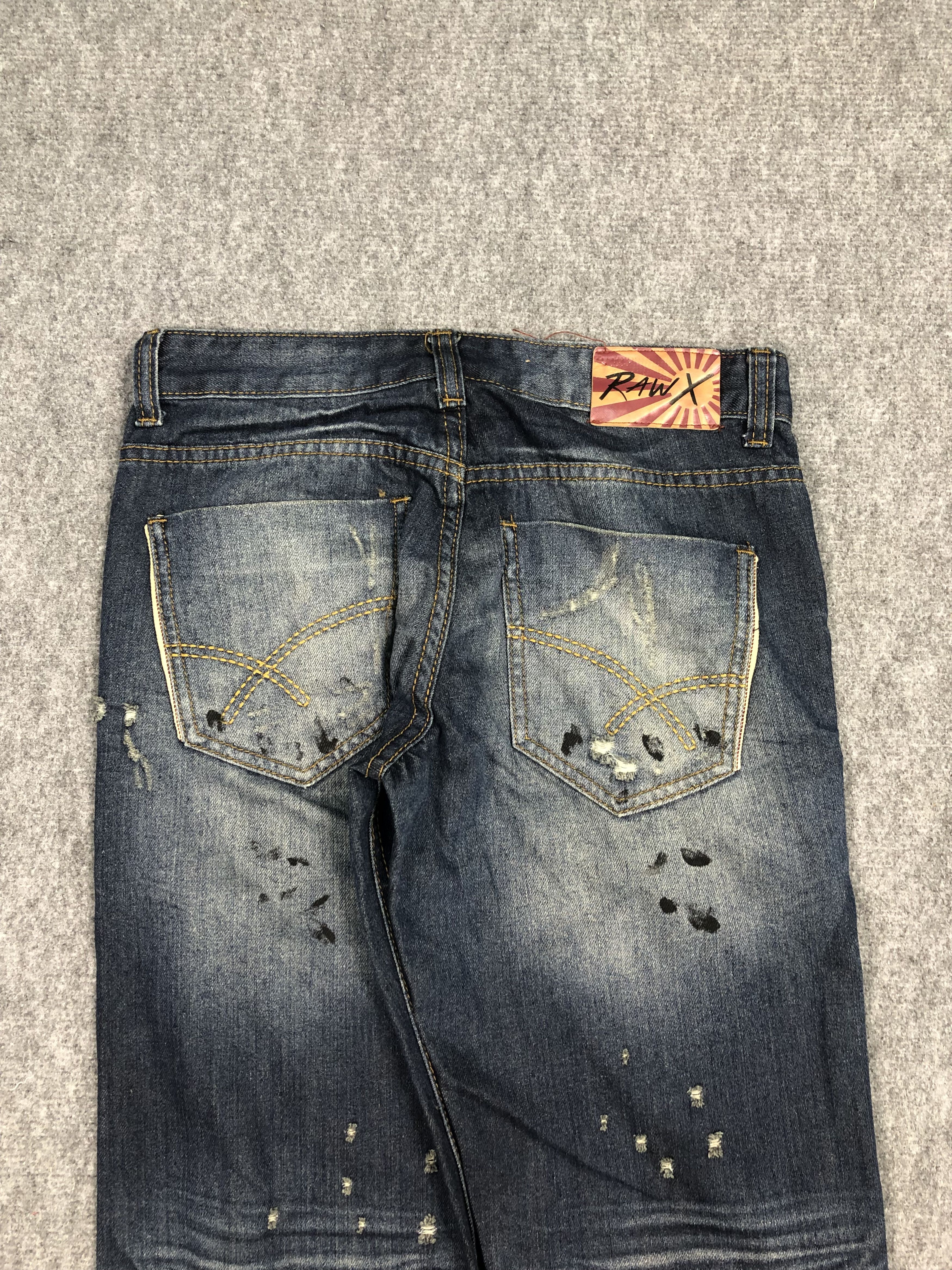 Japanese Brand Vintage Japanese Brand Raw X Denim DP0122 Size US 31 - 4 Thumbnail