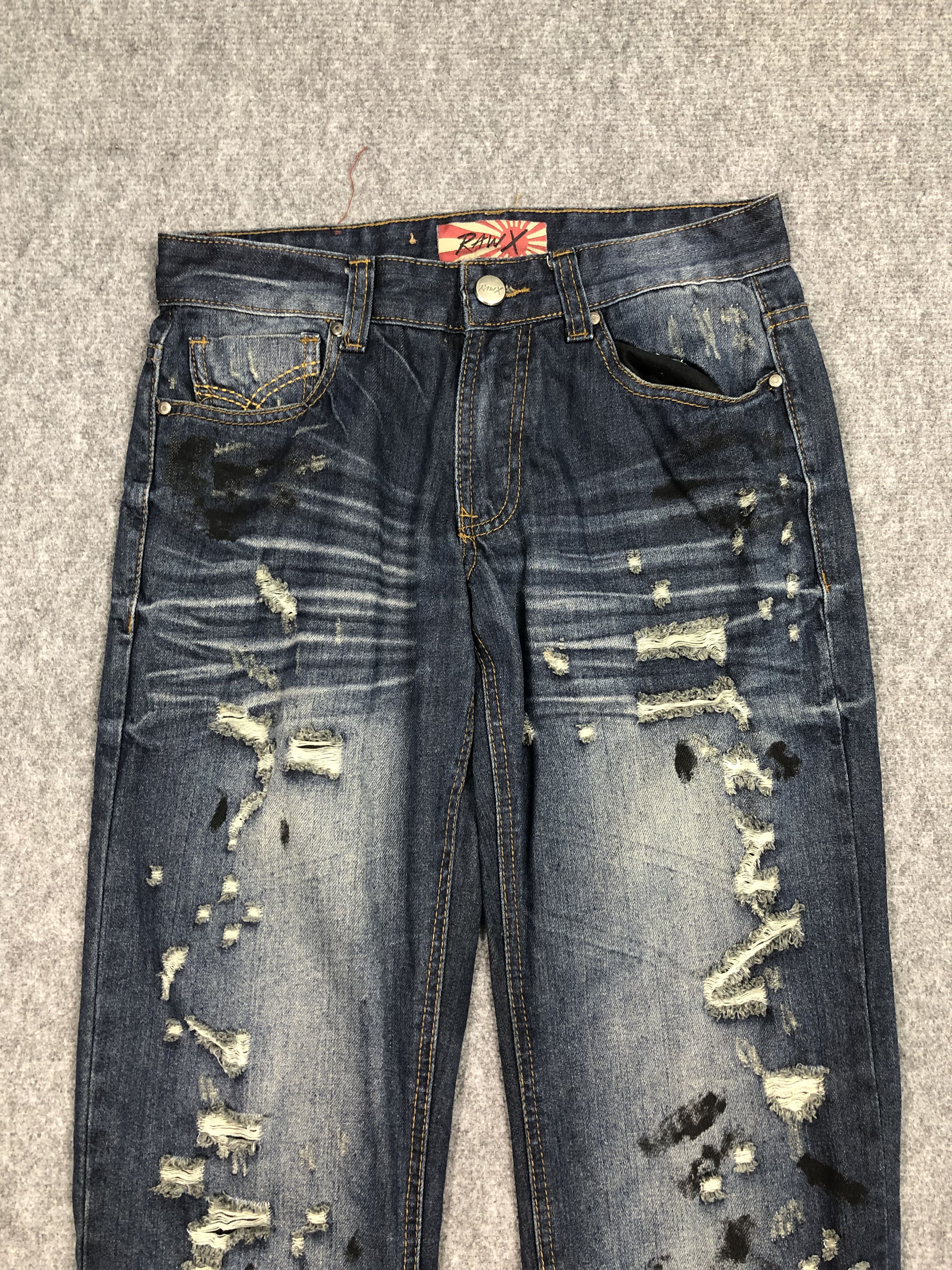 Japanese Brand Vintage Japanese Brand Raw X Denim DP0122 Size US 31 - 2 Thumbnail