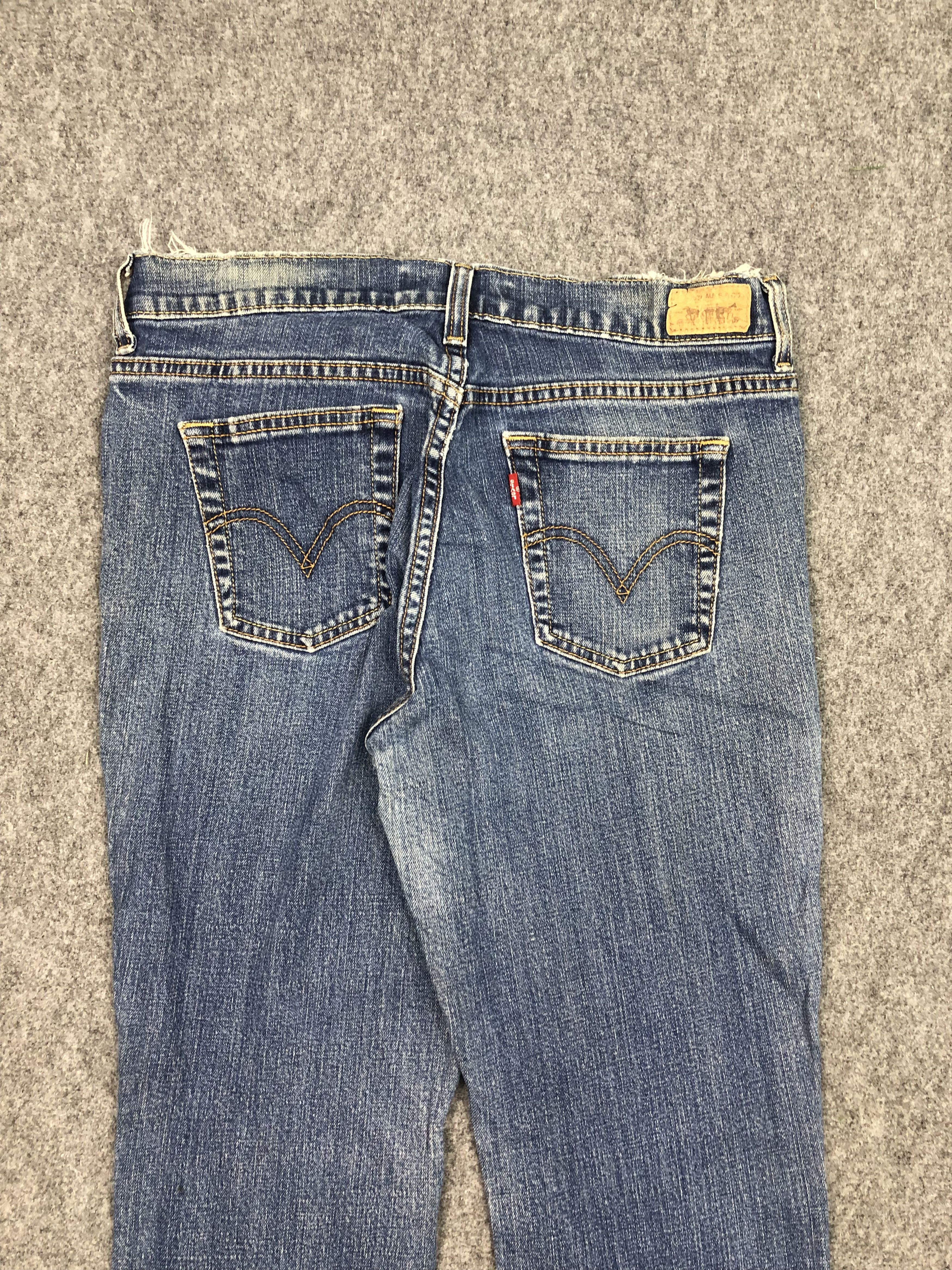 Levi's Vintage Levis 505 Regular Fit Blue Denim DP0327 Size US 31 - 4 Thumbnail