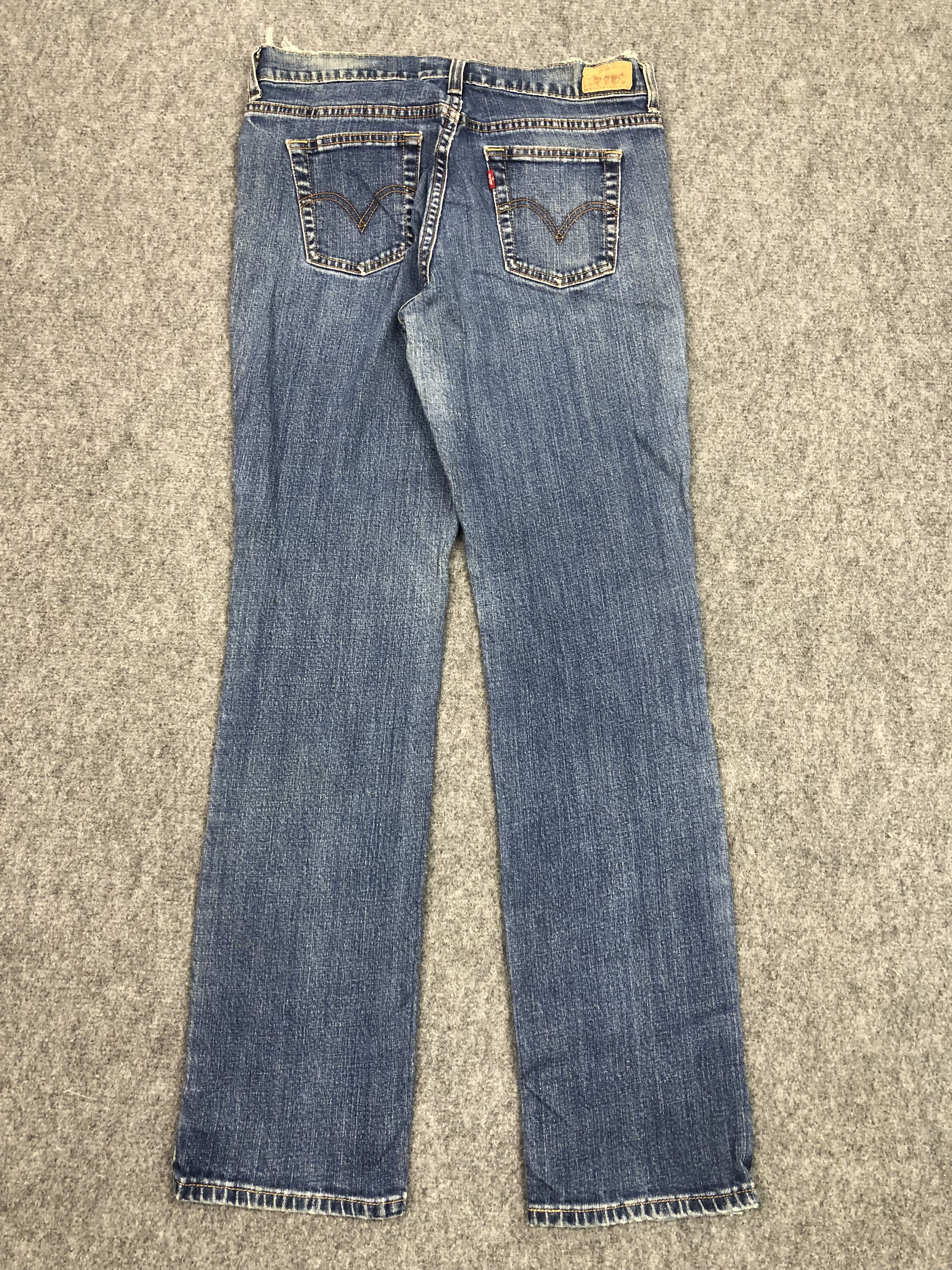 Levi's Vintage Levis 505 Regular Fit Blue Denim DP0327 Size US 31 - 2 Thumbnail