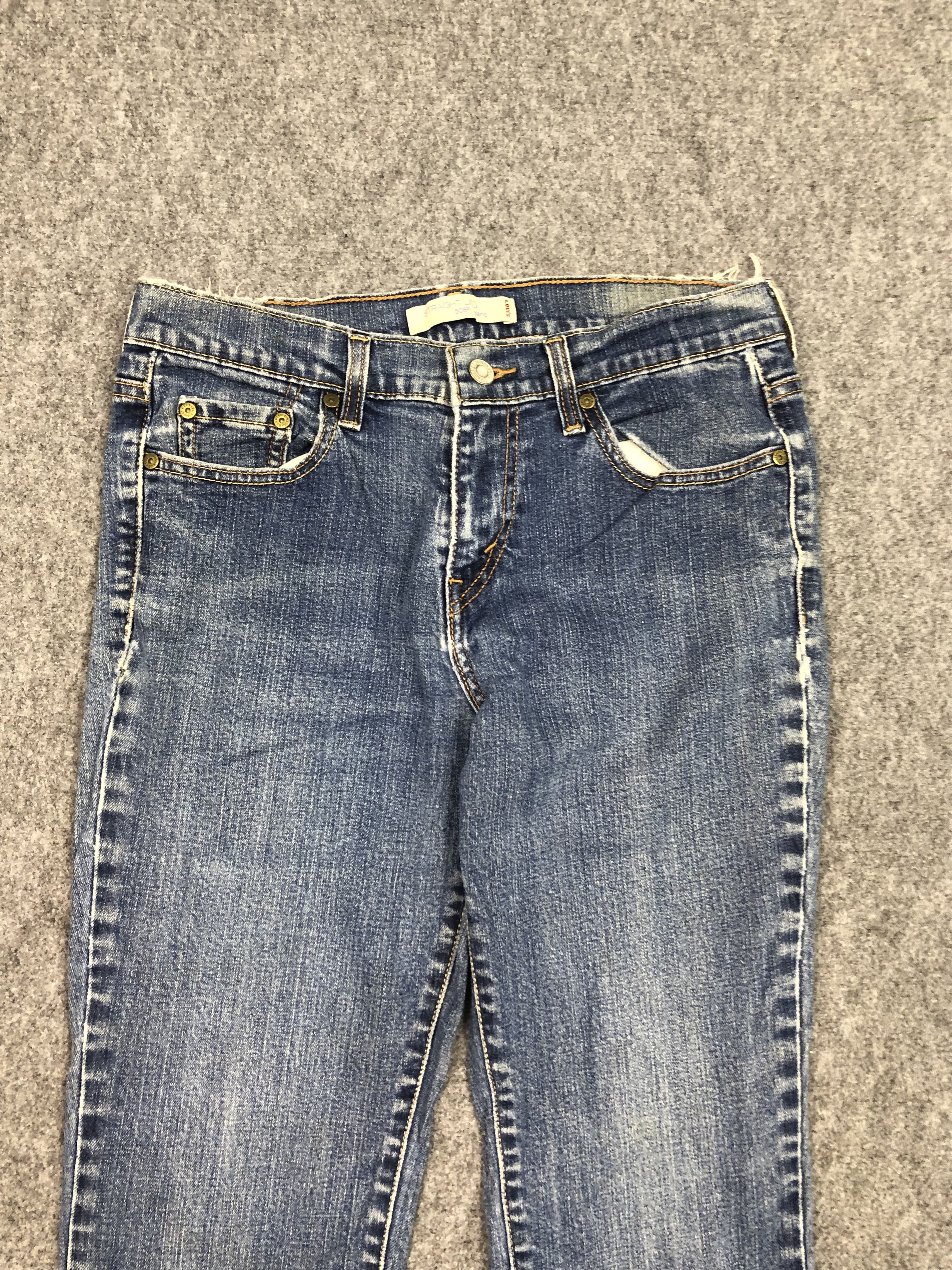Levi's Vintage Levis 505 Regular Fit Blue Denim DP0327 Size US 31 - 3 Thumbnail