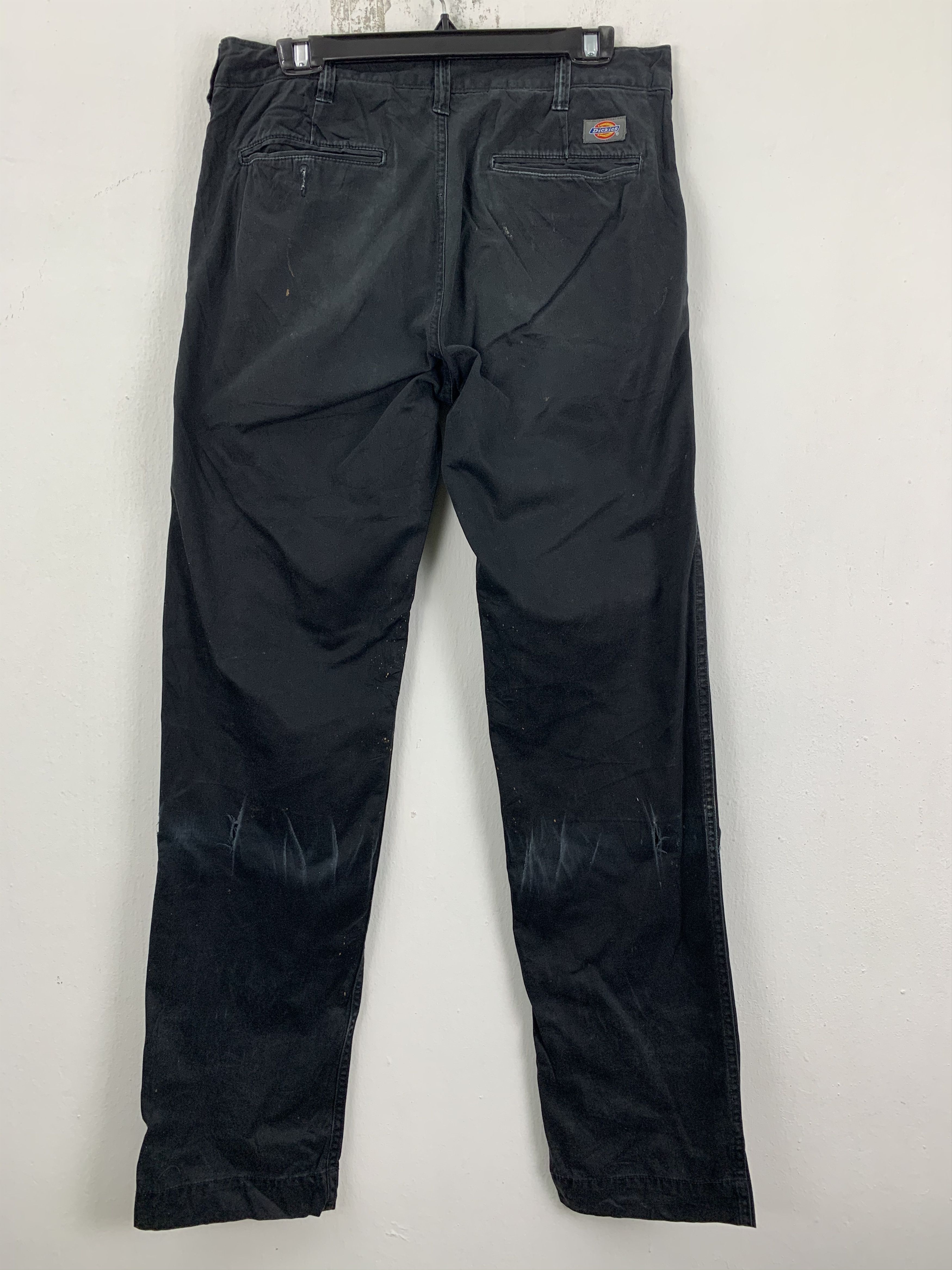 Dickies DICKIES Painted Casual Pants Black Streetwear Vintage Size US 32 / EU 48 - 5 Thumbnail
