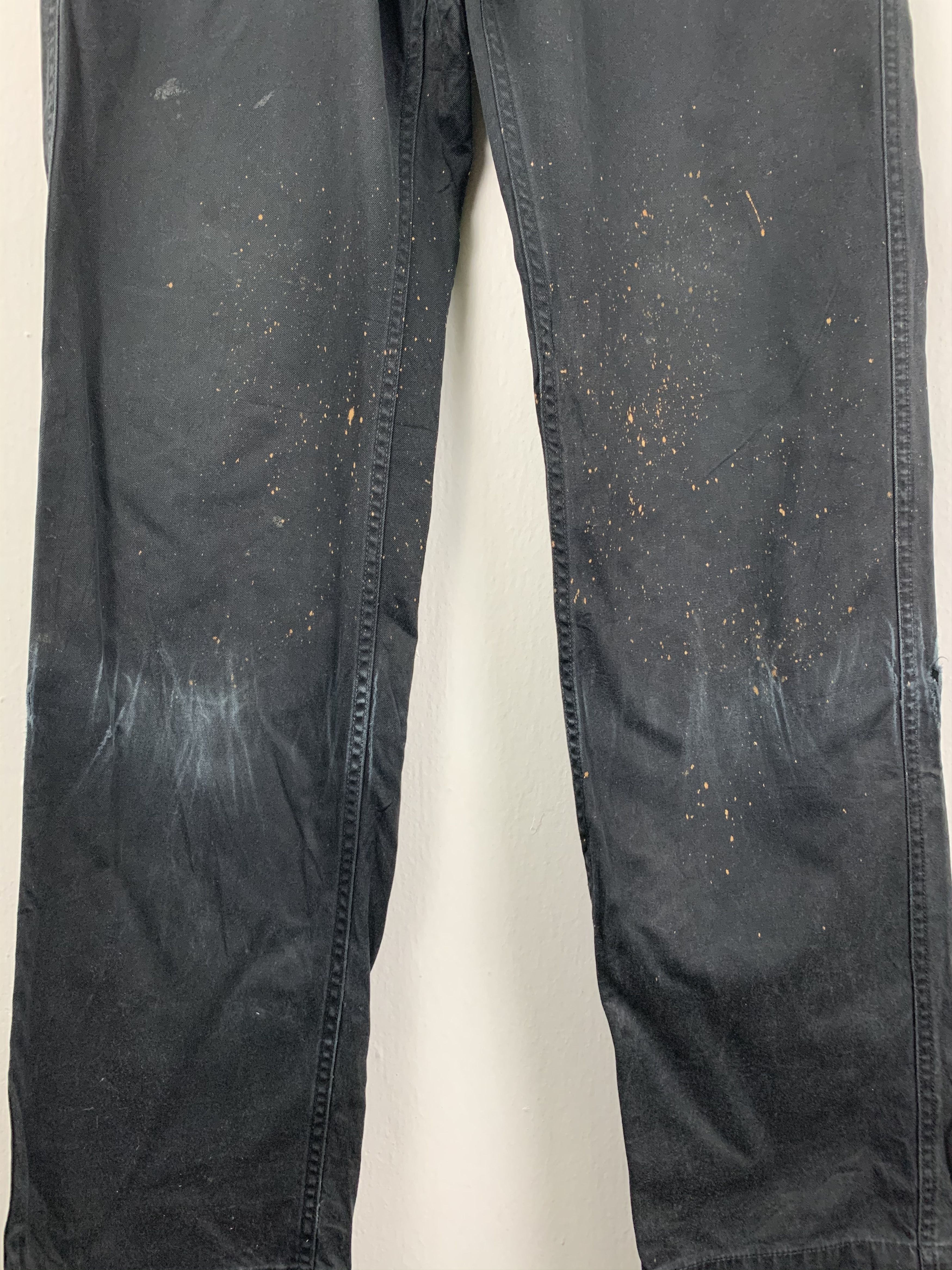 Dickies DICKIES Painted Casual Pants Black Streetwear Vintage Size US 32 / EU 48 - 3 Thumbnail