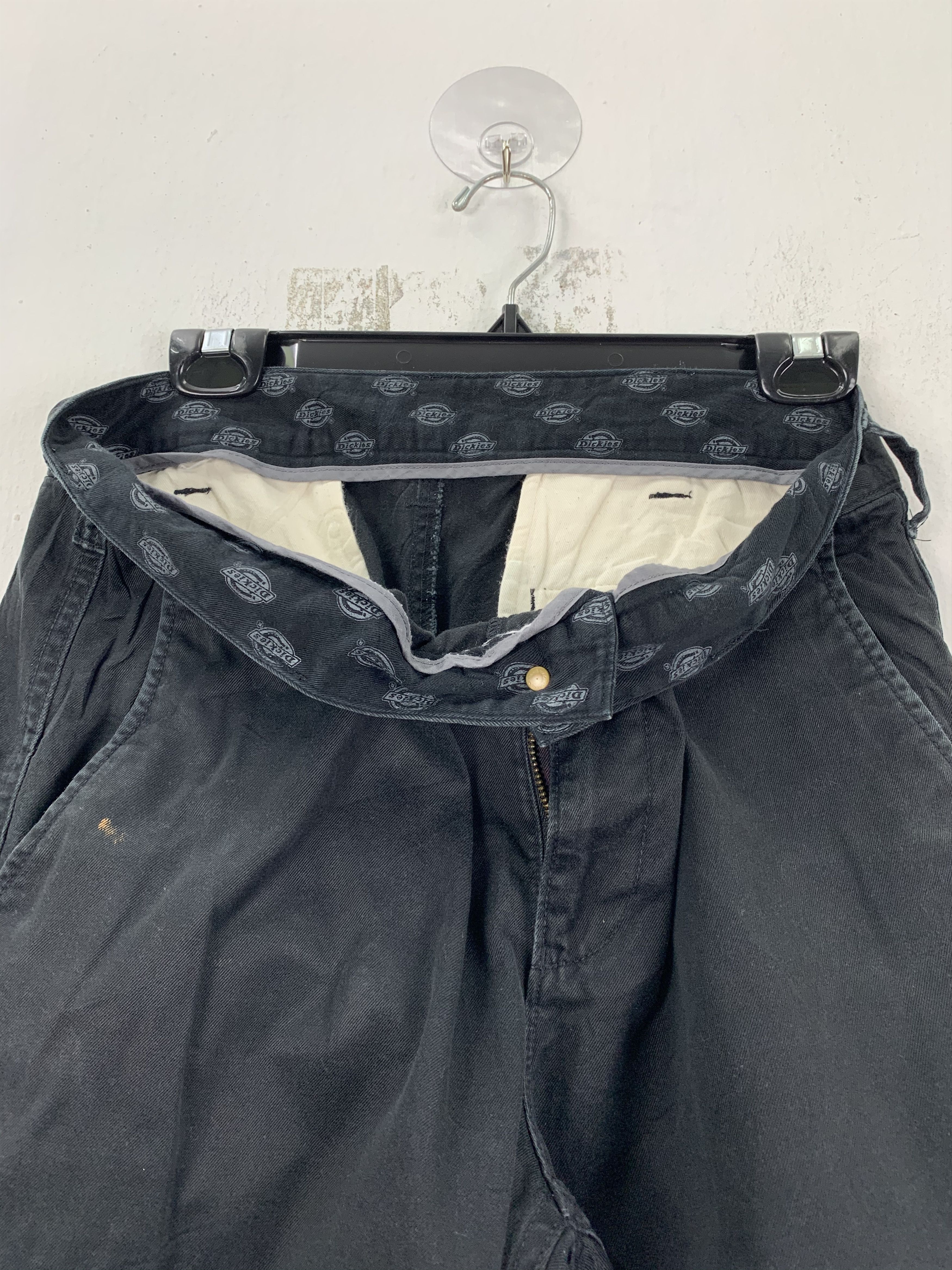 Dickies DICKIES Painted Casual Pants Black Streetwear Vintage Size US 32 / EU 48 - 9 Thumbnail