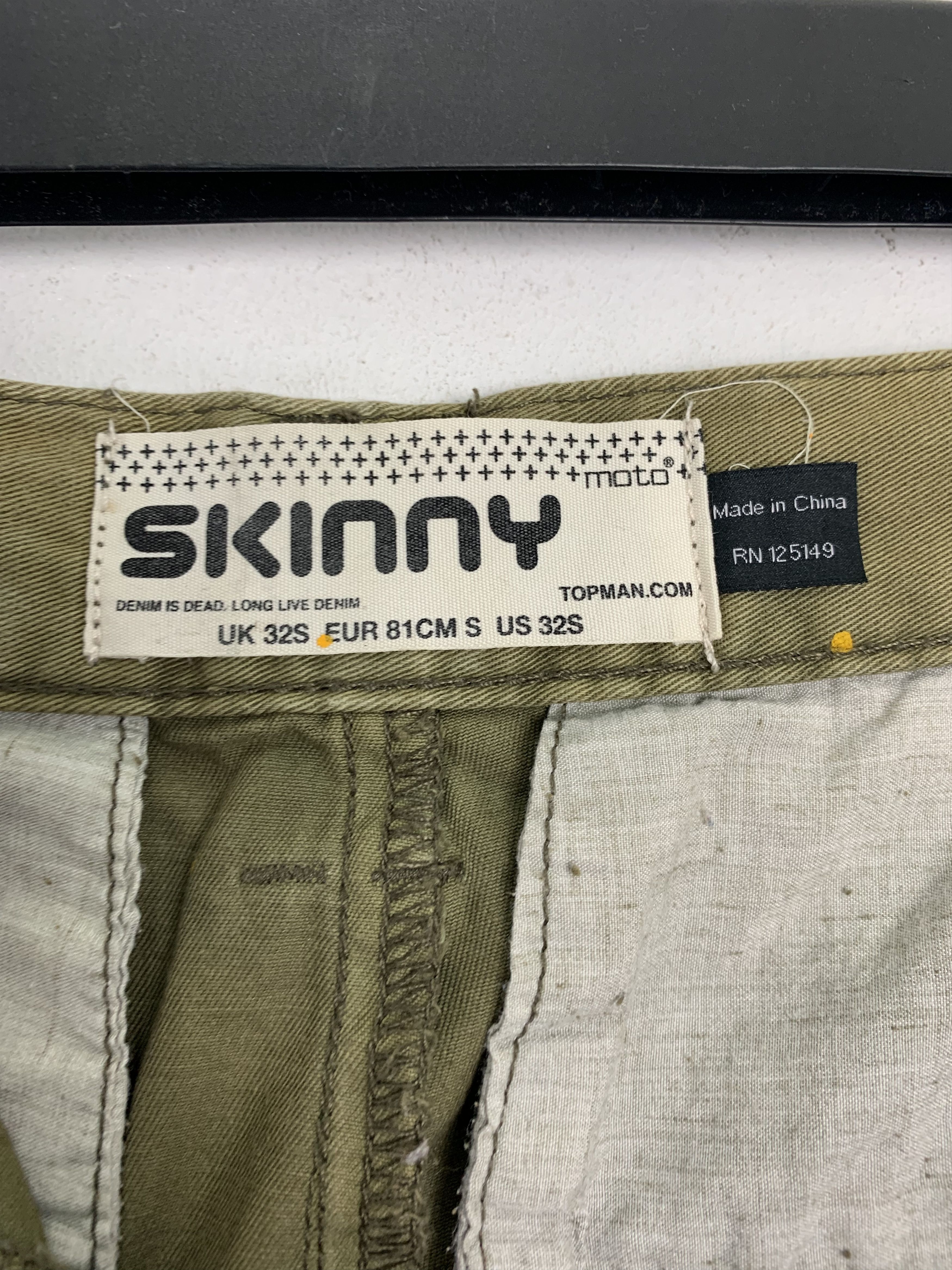 Japanese Brand Pants Skinny Painted Custom Japanese Branded Streetwear Size US 31 - 11 Thumbnail