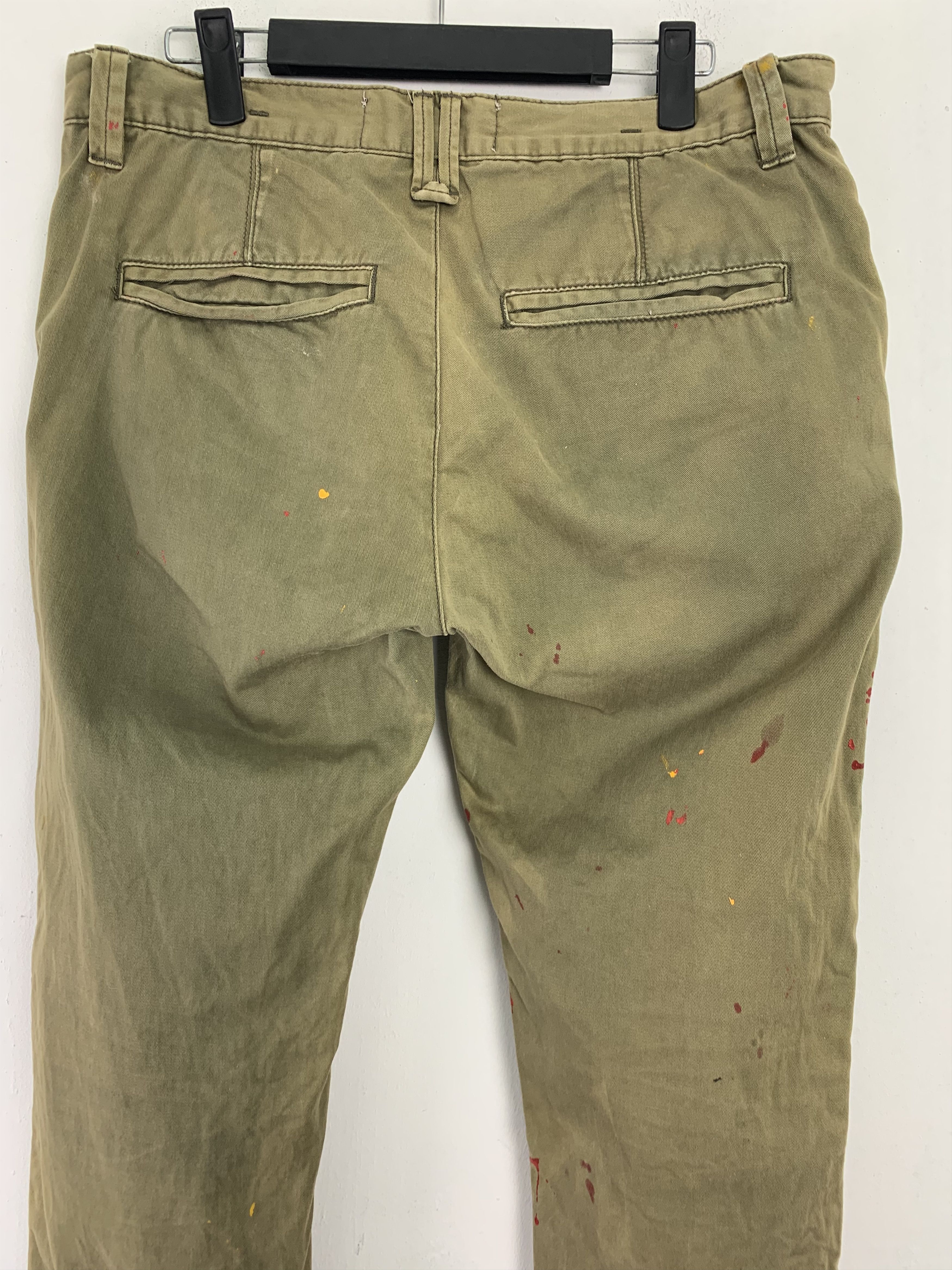 Japanese Brand Pants Skinny Painted Custom Japanese Branded Streetwear Size US 31 - 13 Thumbnail