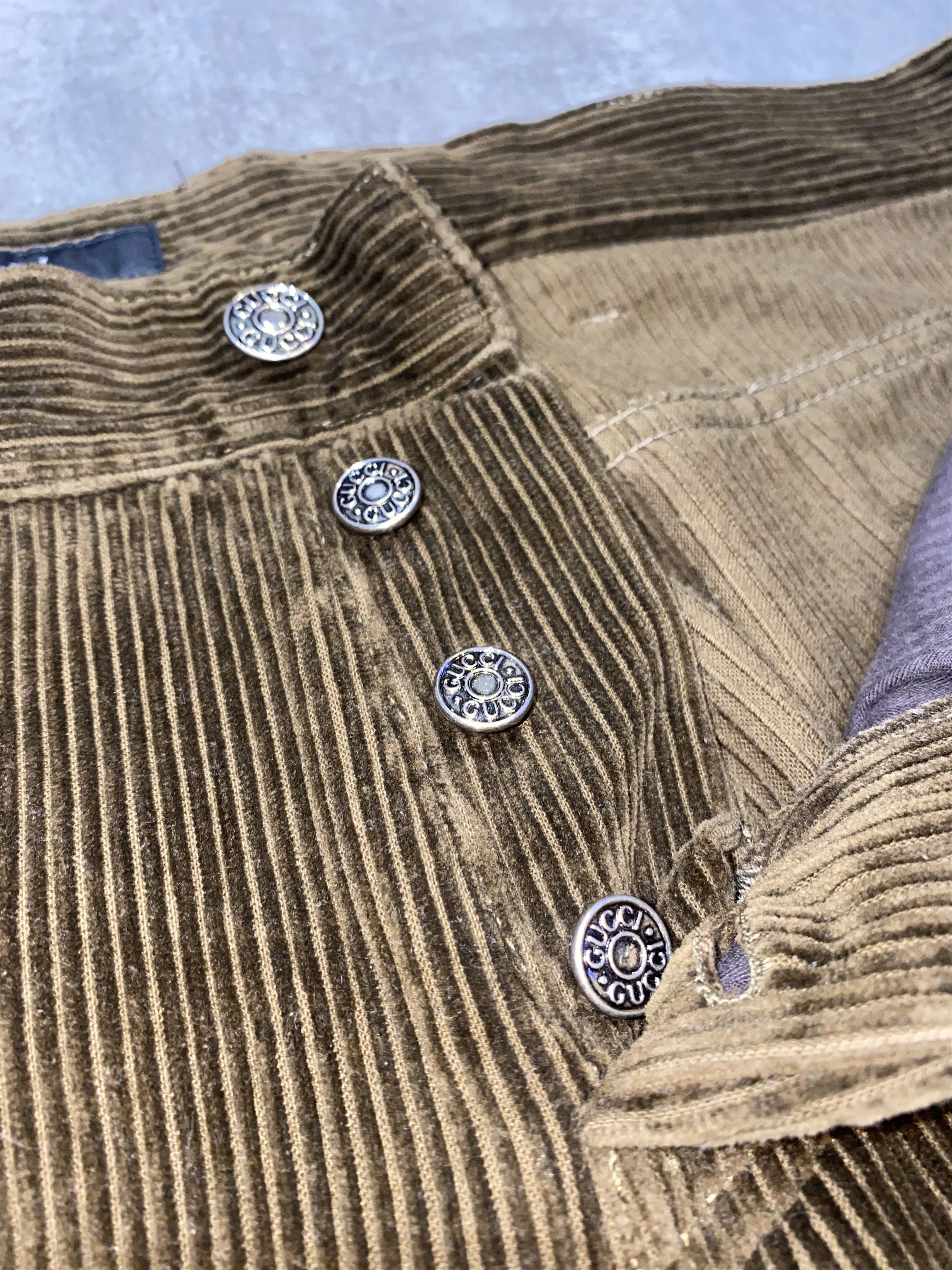 Gucci Gucci 70'S Brown Corduroy Casual Pants Size US 34 / EU 50 - 10 Thumbnail