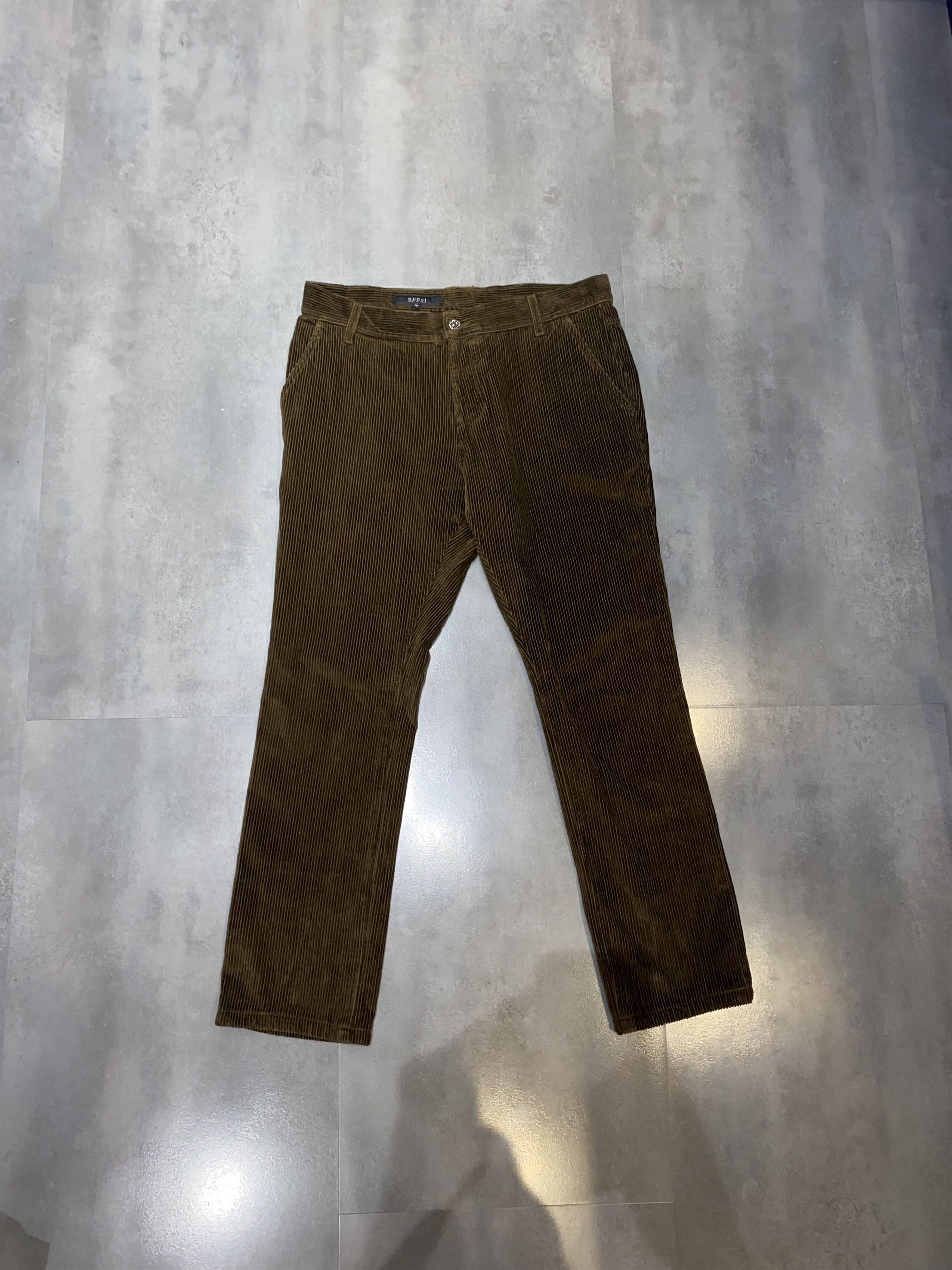 image of Gucci 70's Brown Corduroy Casual Pants, Men's (Size 34)