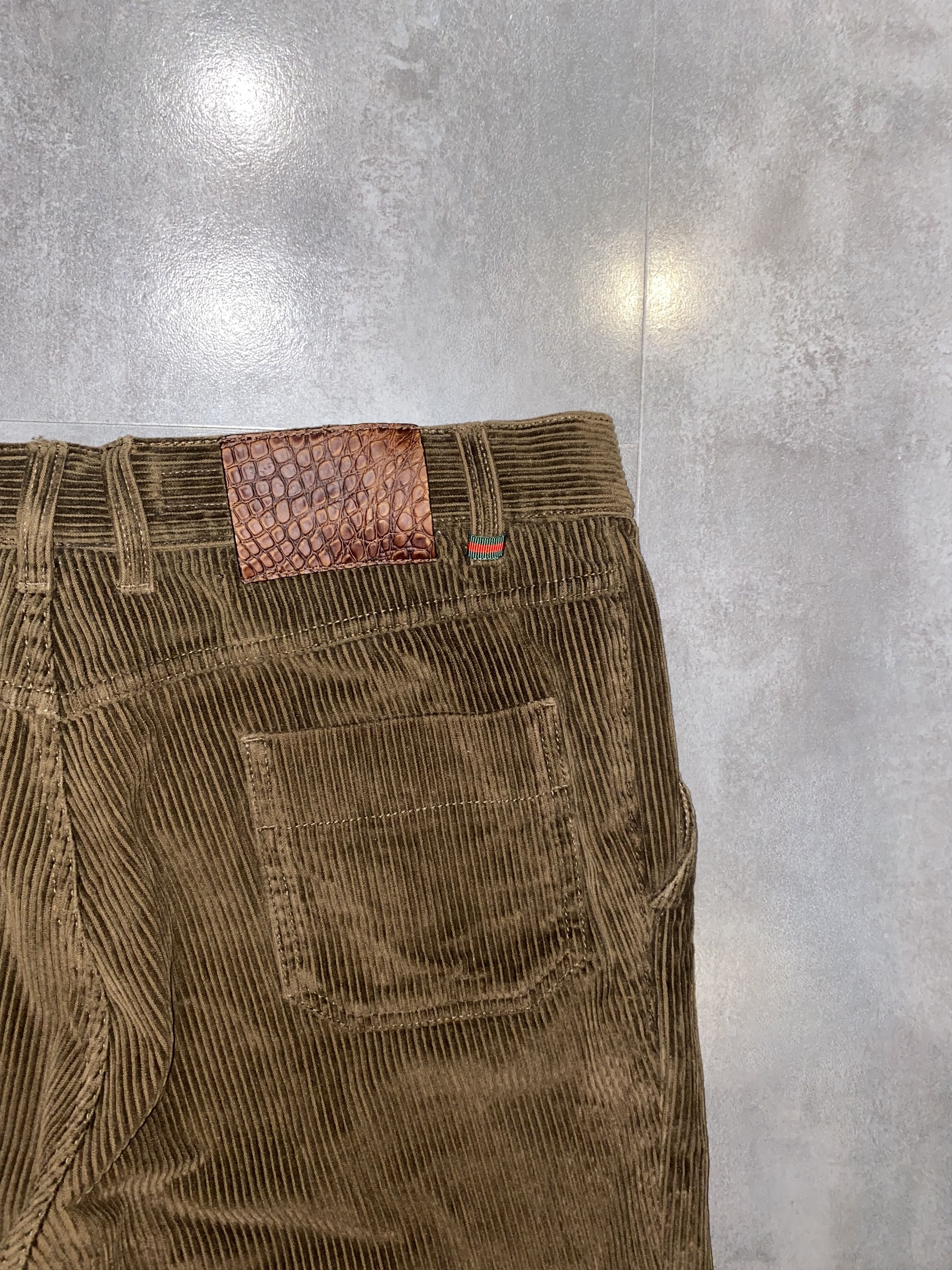 Gucci Gucci 70'S Brown Corduroy Casual Pants Size US 34 / EU 50 - 4 Thumbnail
