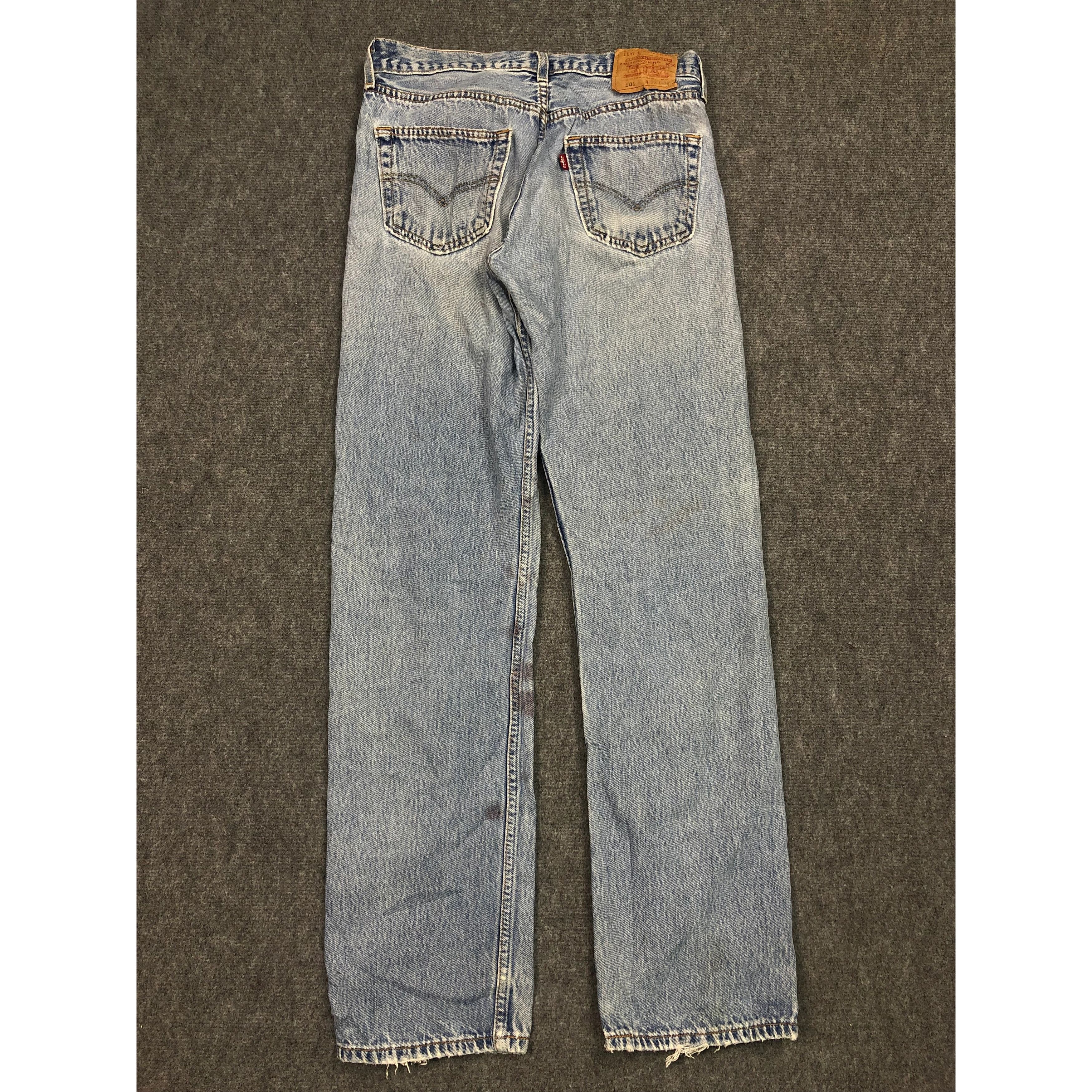 Levi's Vintage Levis 501 Faded Denim Pant DP0108 Size US 31 - 2 Thumbnail
