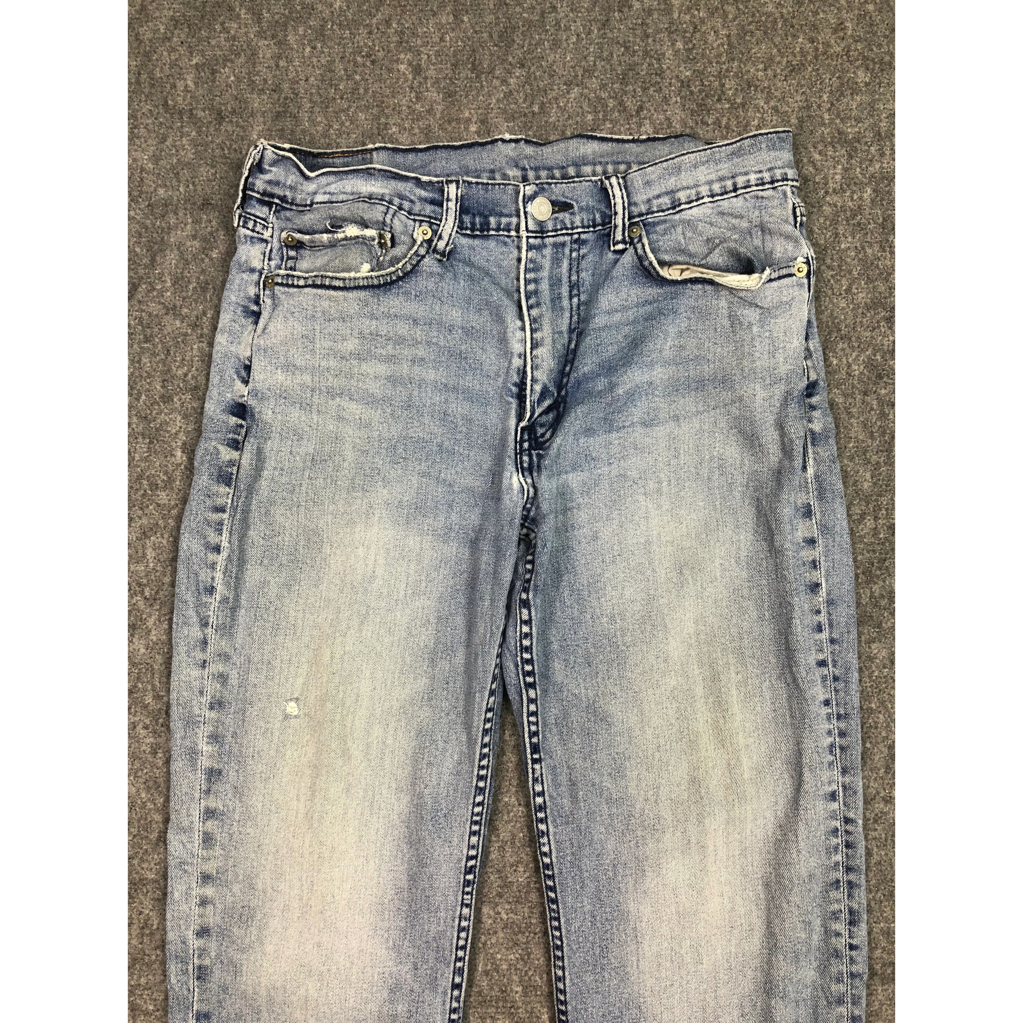 Levi's Vintage Levis 514 Blue Denim DP0200 Size US 31 - 3 Thumbnail